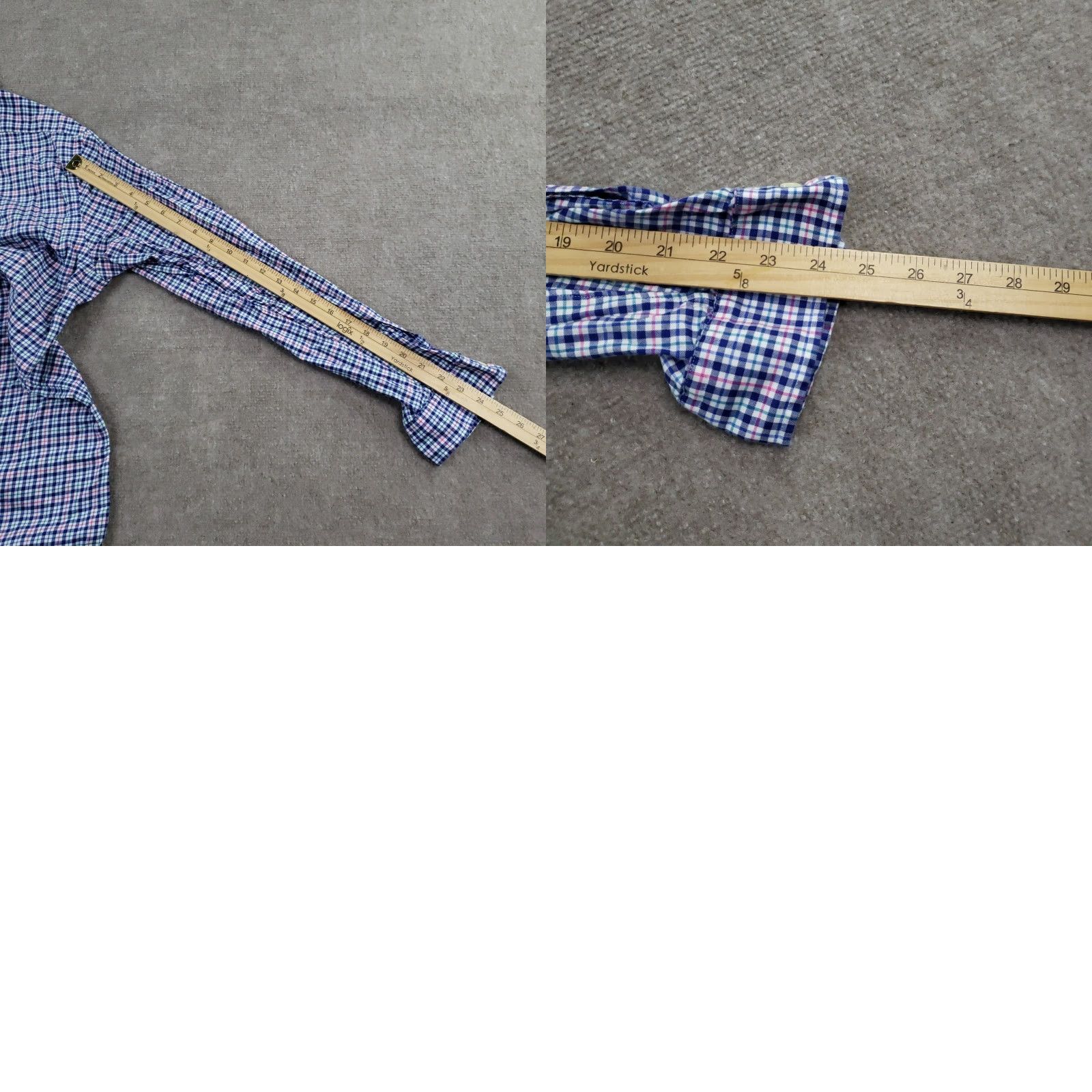 Ralph Lauren Ralph Lauren Shirt Men XL Blue Pink White Plaid Button Up Preppy Long Sleeve Size US XL / EU 56 / 4 - 9 Thumbnail