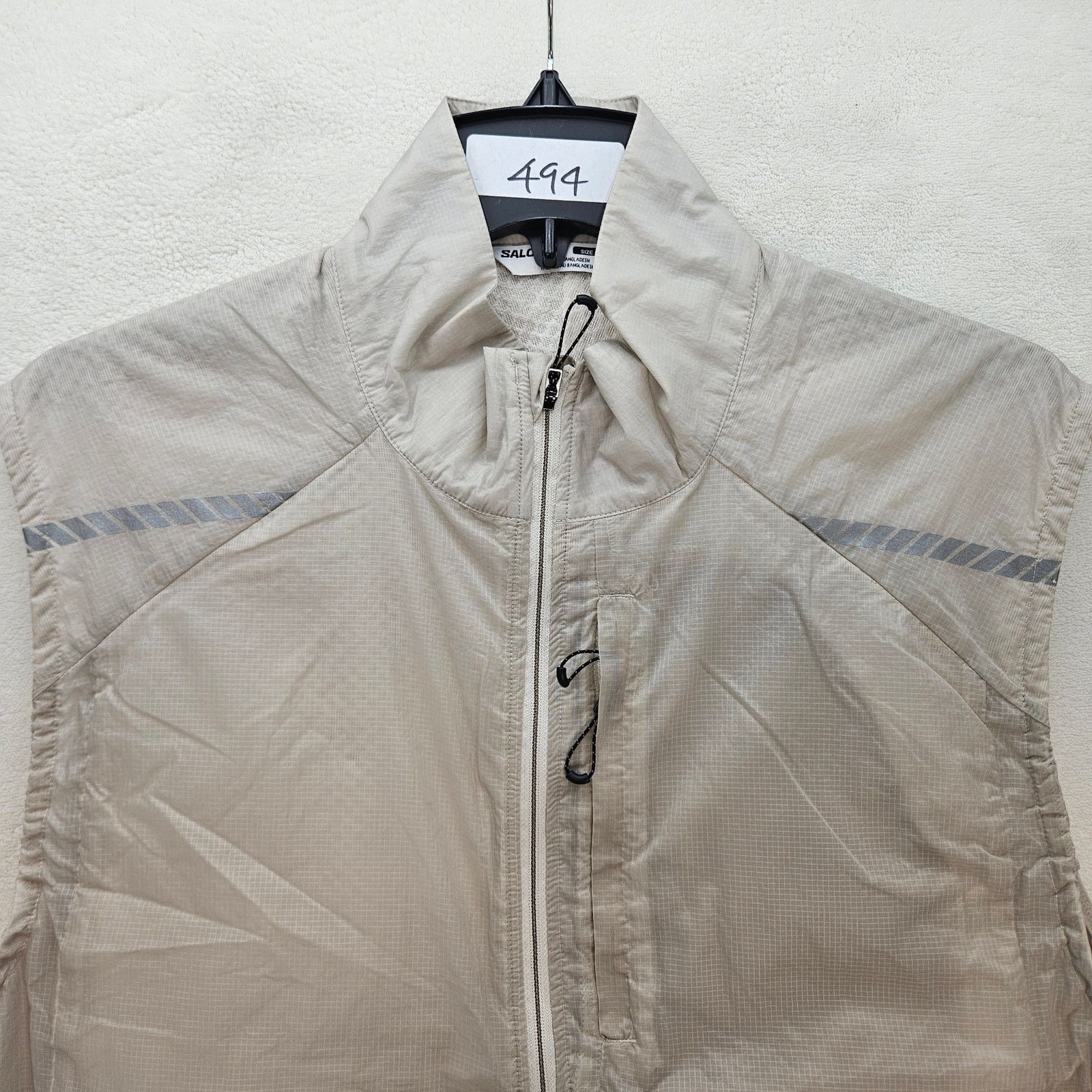 Salomon SALOMON MEN'S XL SENSE FLOW VEST RAINY DAY BEIGE C22744 NWT Size US XL / EU 56 / 4 - 2 Thumbnail