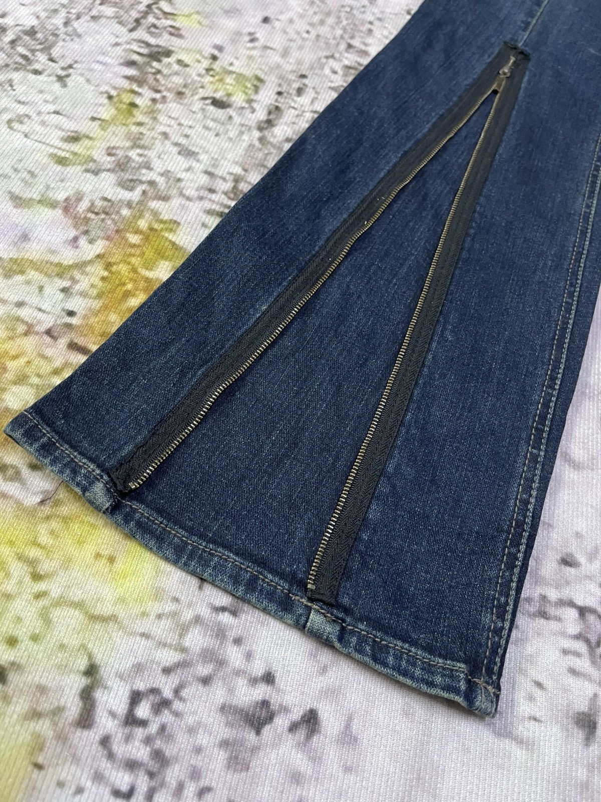 Japanese Brand × Vintage Flared Japan Jeans Oh La La Sasson Wideleg Size US 32 / EU 48 - 3 Thumbnail