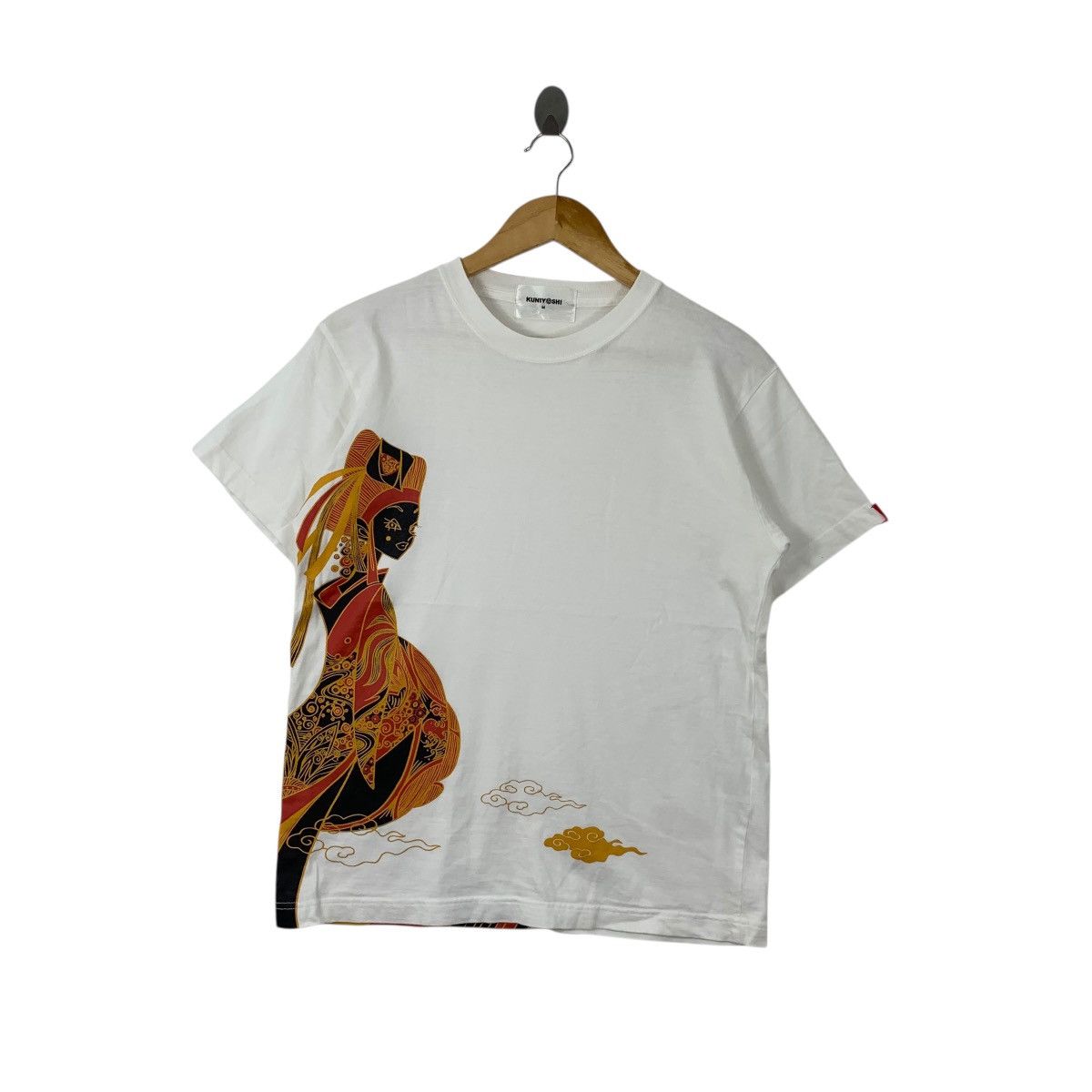 KUNIYOSHI RYUSO JAPAN Ryukyu Roman Collection Tee Shirt Top