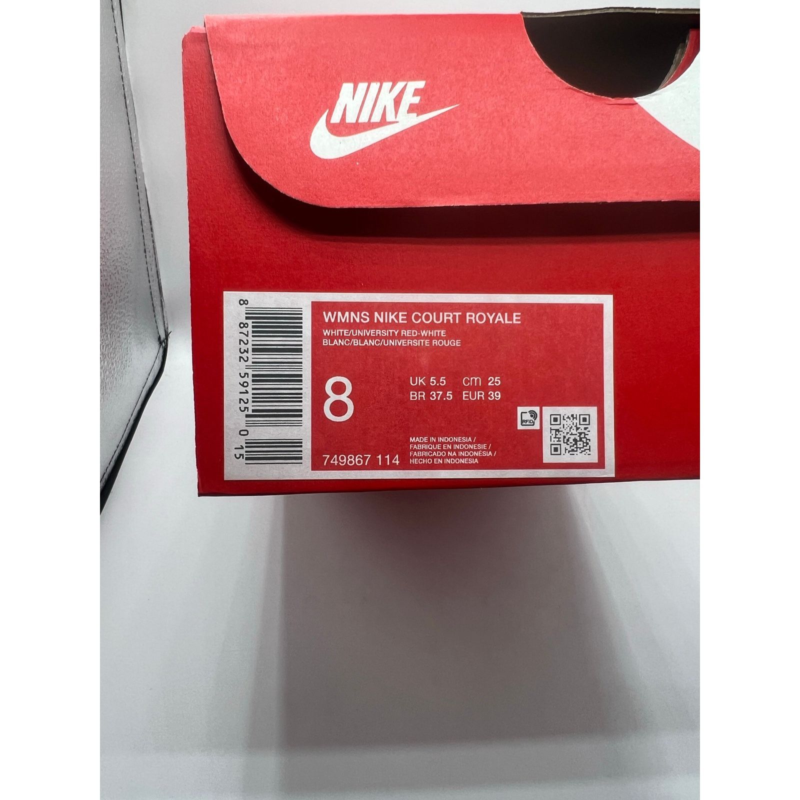 Nike Nike Court Royale “White University Red” size 8 women’s Size US 8 / IT 38 - 7 Thumbnail