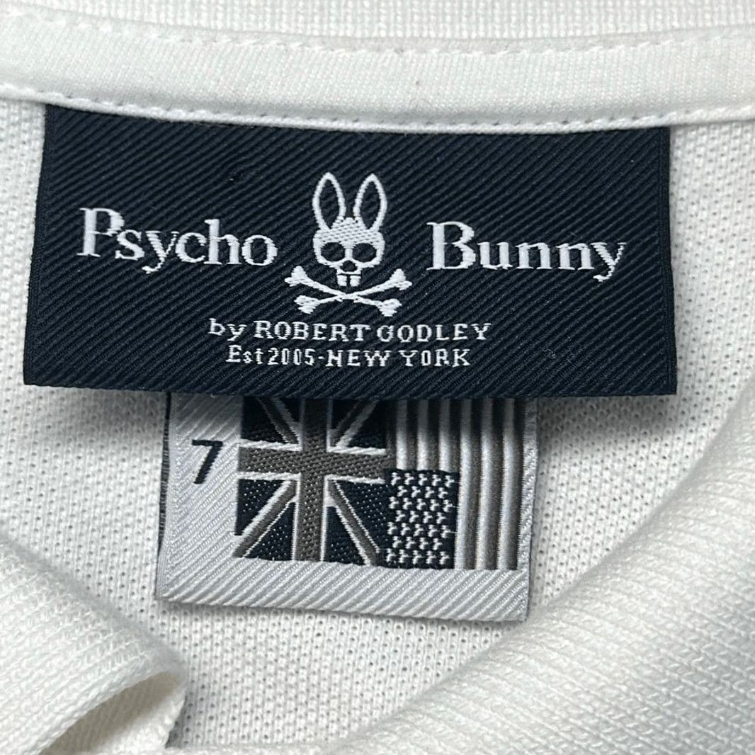 Psycho Bunny Psycho Bunny Polo Shirt Mens XL White Pima Cotton Preppy Style Shirt Mens XL White Pima Cotton Polo Size US XL / EU 56 / 4 - 5 Thumbnail