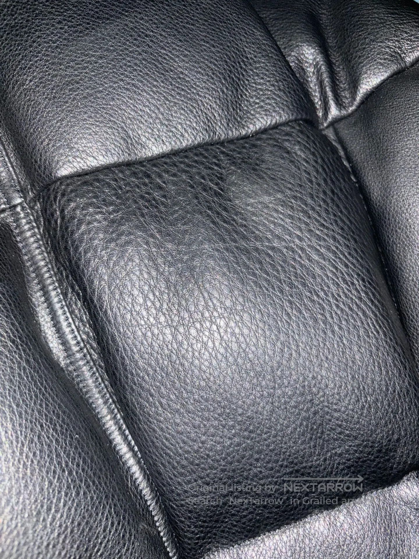 Rick Owens Rick Owens Black Leather Down Jacket. Size US M / EU 48-50 / 2 - 3 Thumbnail