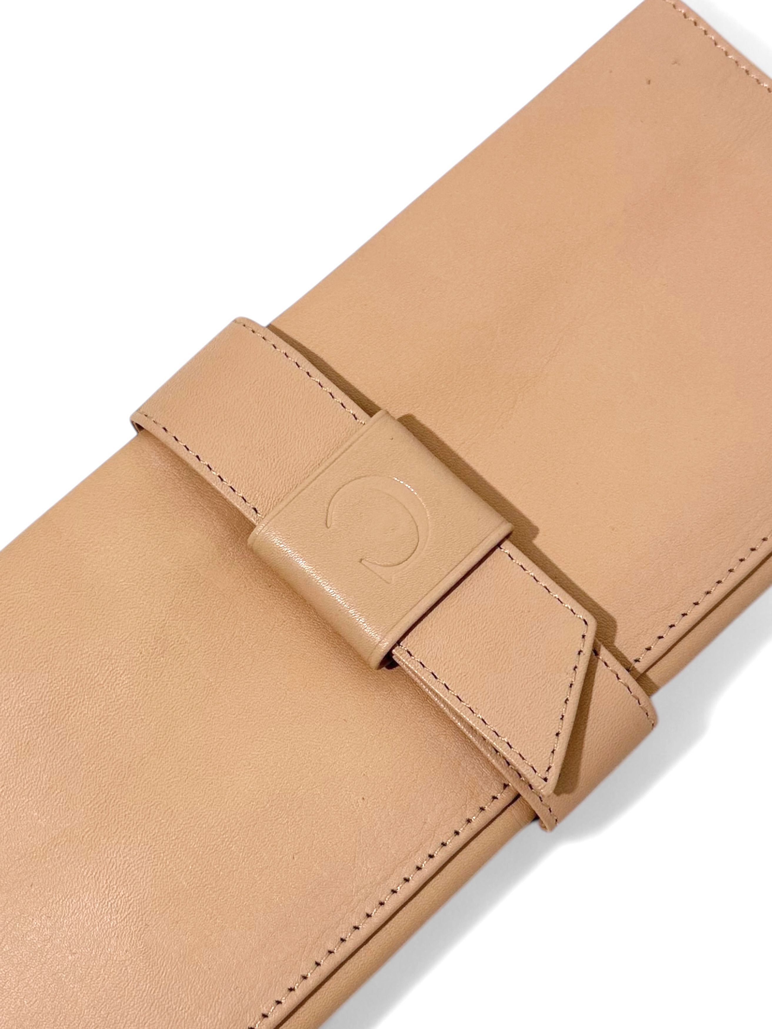 Leather Chatelain Tan Soft Leather Wallet Clutch Size ONE SIZE - 2 Thumbnail