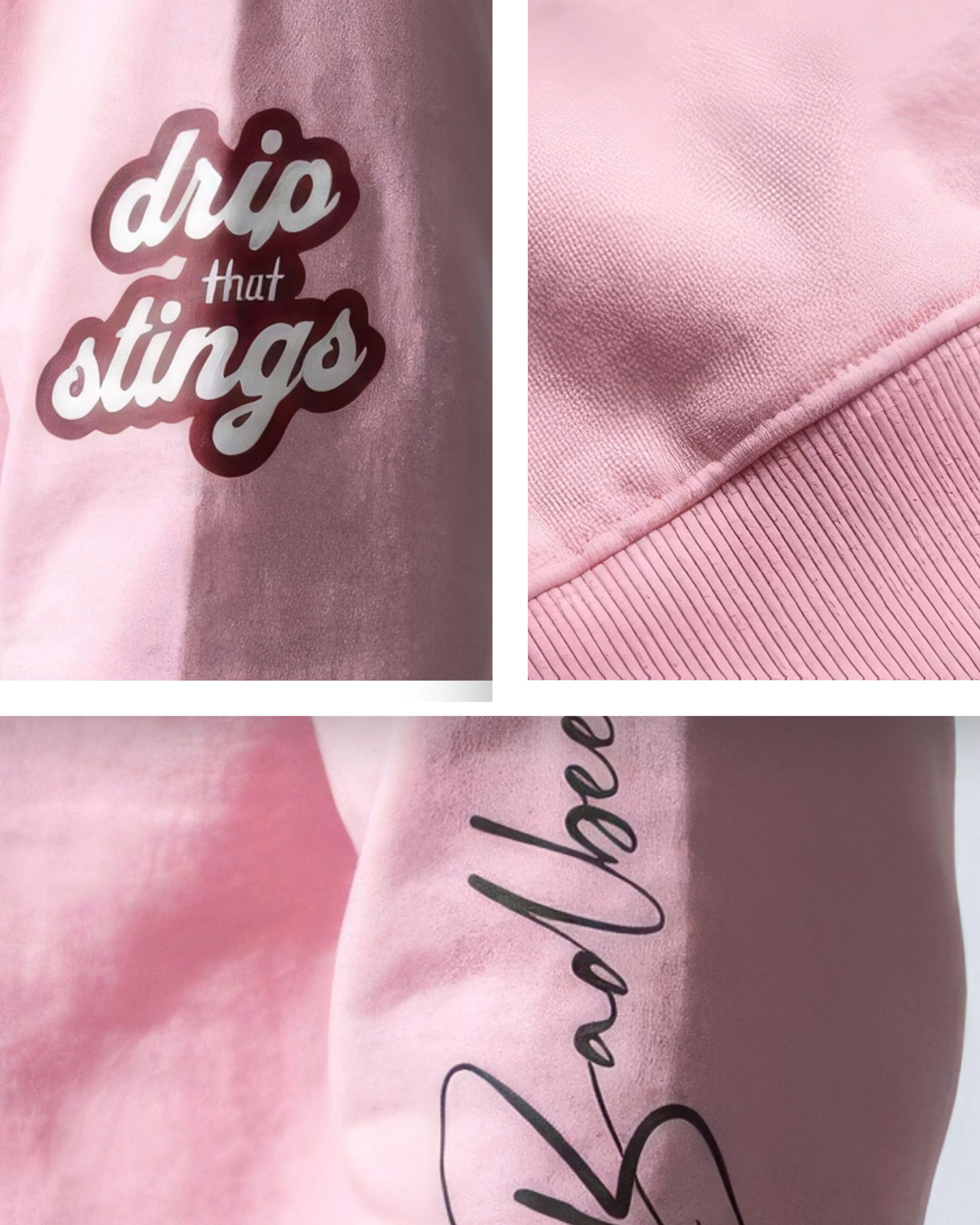 Other Badbee Sweet Sting Pink Sweatshirt Glossy Donut Streetwear Size US M / EU 48-50 / 2 - 4 Thumbnail