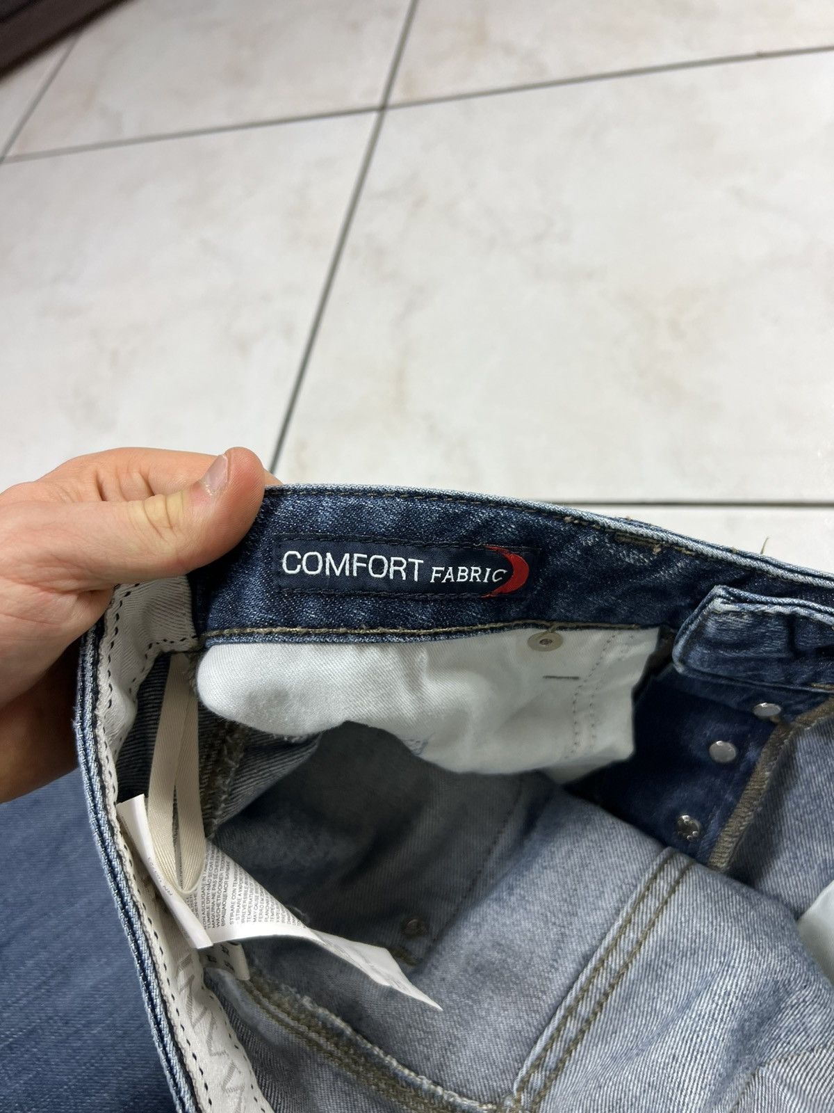 Giorgio Armani Vintage Giorgio Armani jeans distressed denim washed pants Size US 32 / EU 48 - 17 Thumbnail