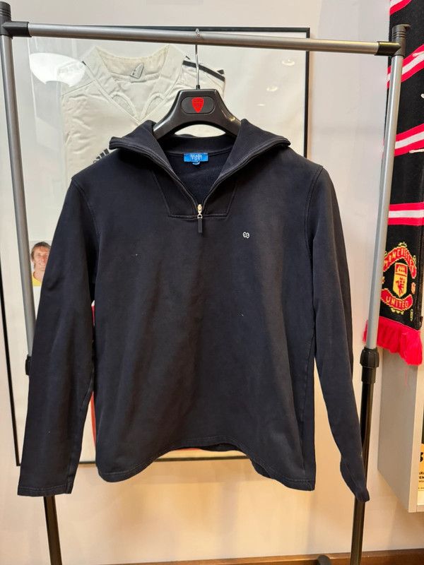 Escada Sport × Vintage Vintage Escada Sport Small Crystal Logo Navy Sweatshirt M Size M / US 6-8 / IT 42-44 - 1 Thumbnail