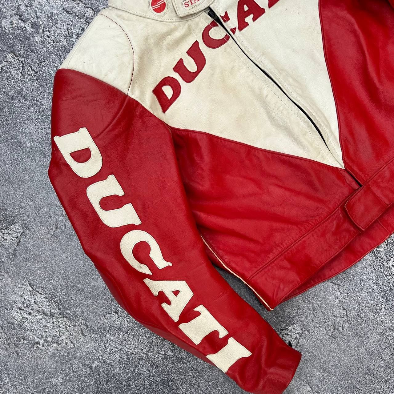 Ducati Vintage Ducati Leather moto racing jacket Size US S / EU 44-46 / 1 - 5 Thumbnail