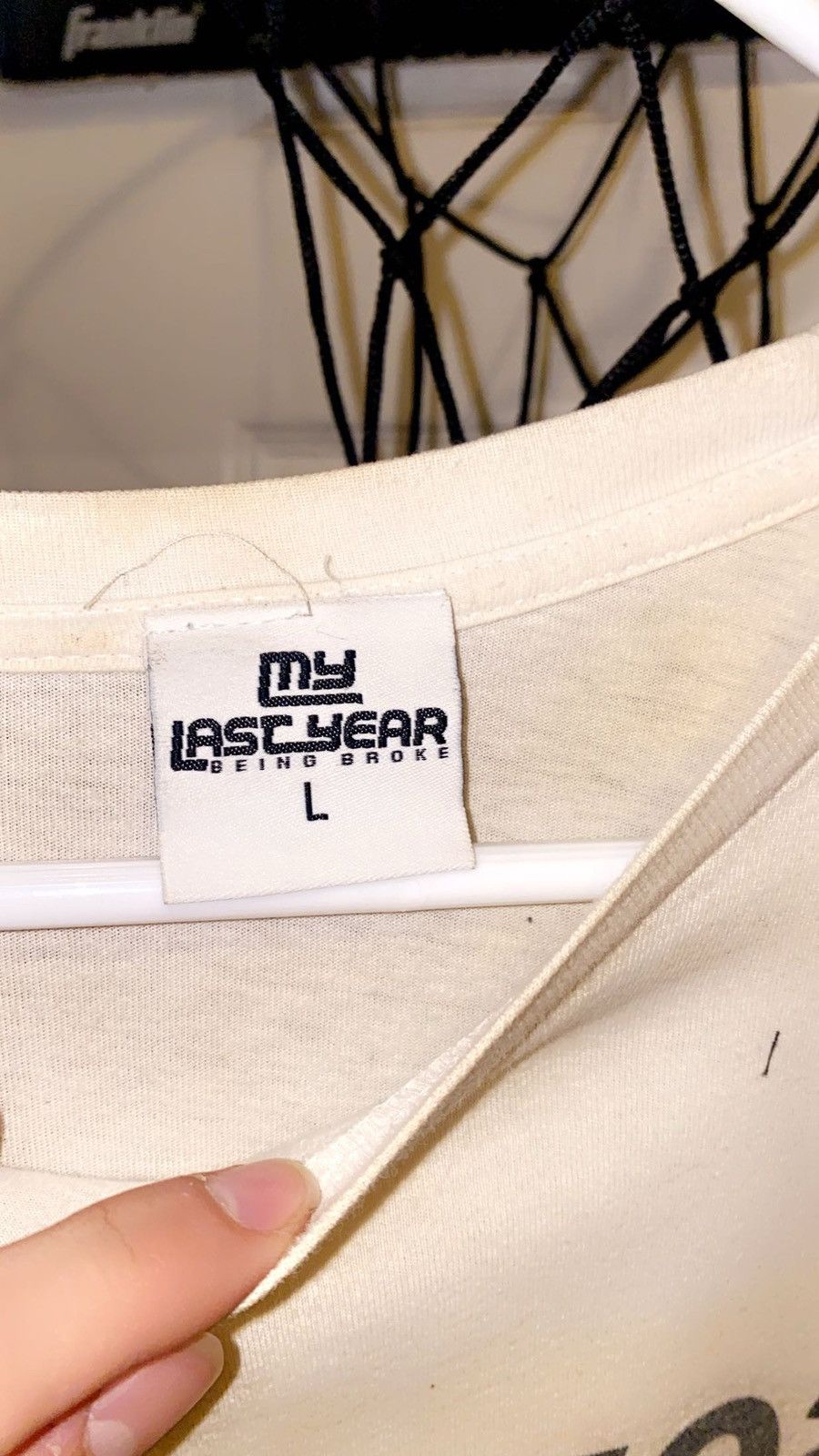 Last Year Being Broke LAST YEAR BEIN BROKE* tee Size US L / EU 52-54 / 3 - 2 Thumbnail
