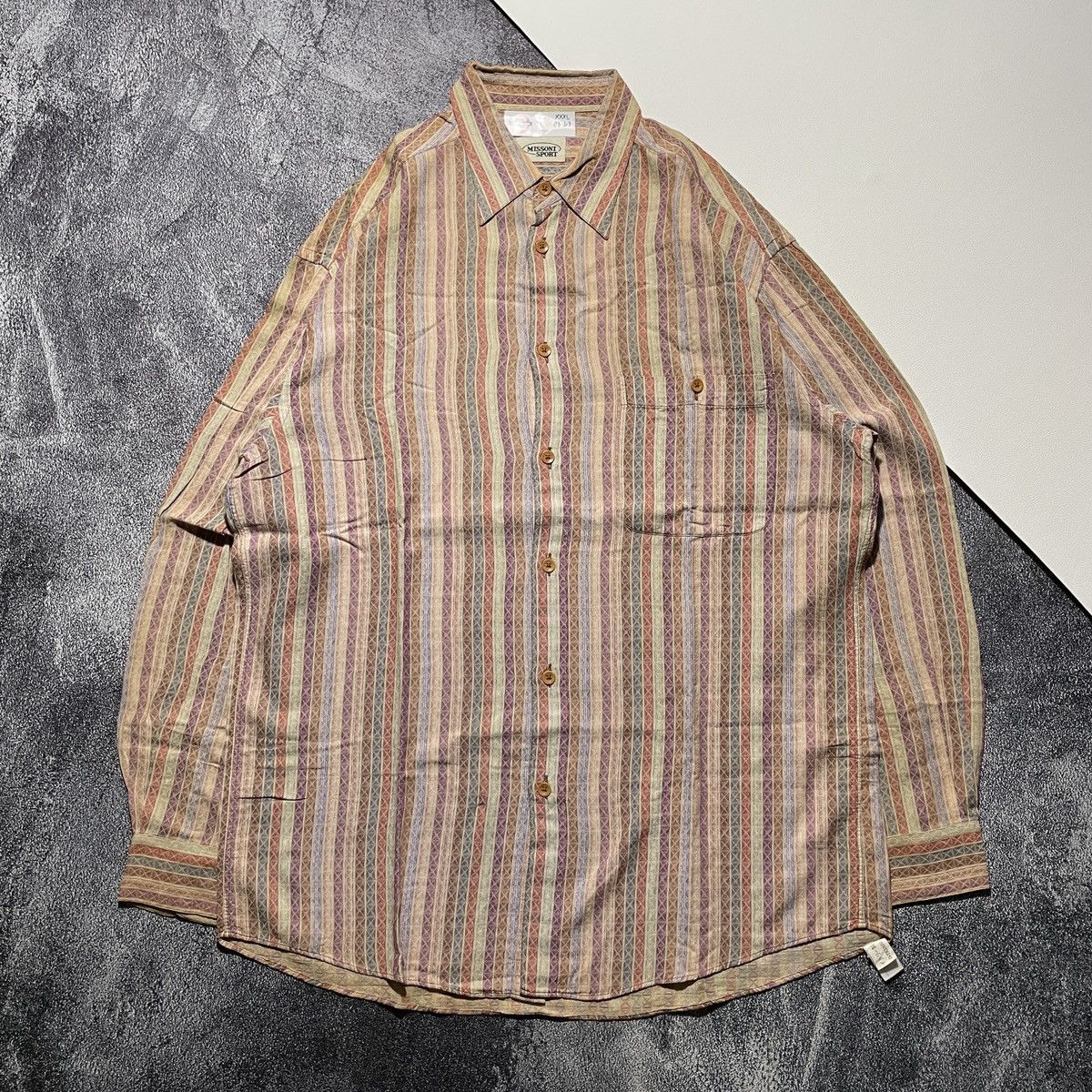 Coogi × Missoni MISSONI MULTICOLOR SHIRTS Size US XXL / EU 58 / 5 - 1 Thumbnail