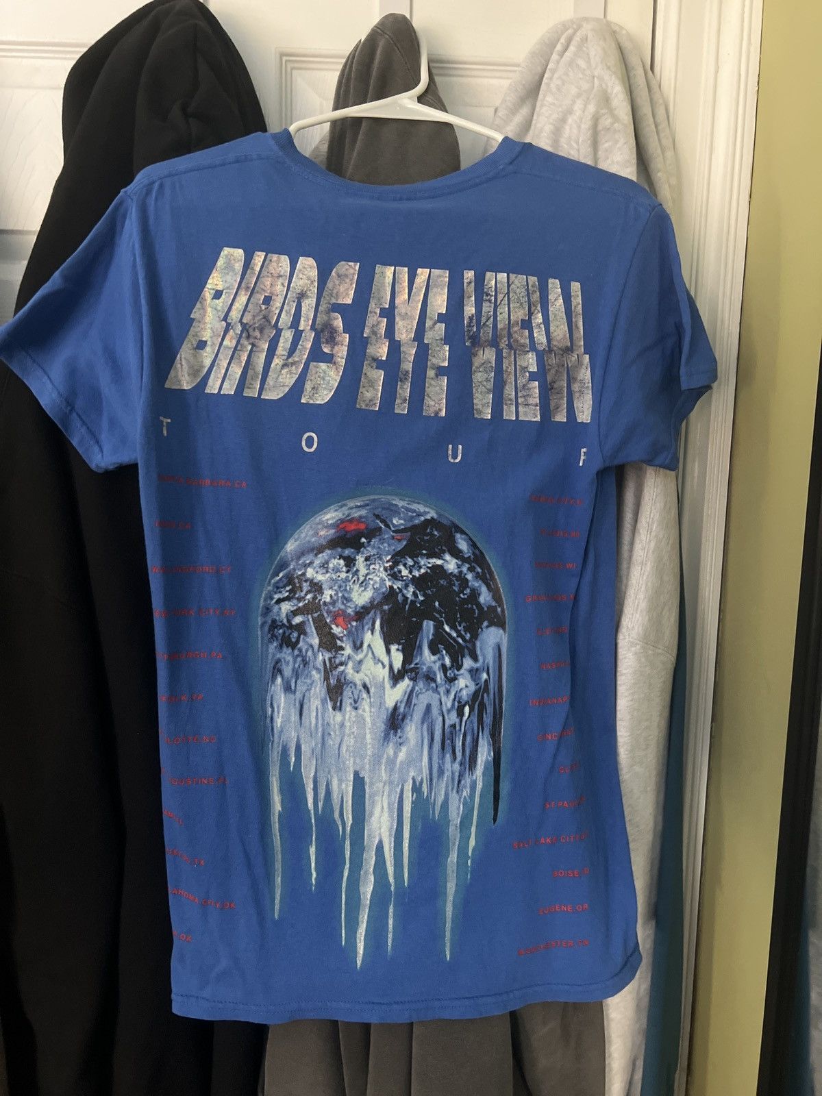 Travis Scott Travis Scott Birds Eye View Tour Tee Size US S / EU 44-46 / 1 - 1 Thumbnail