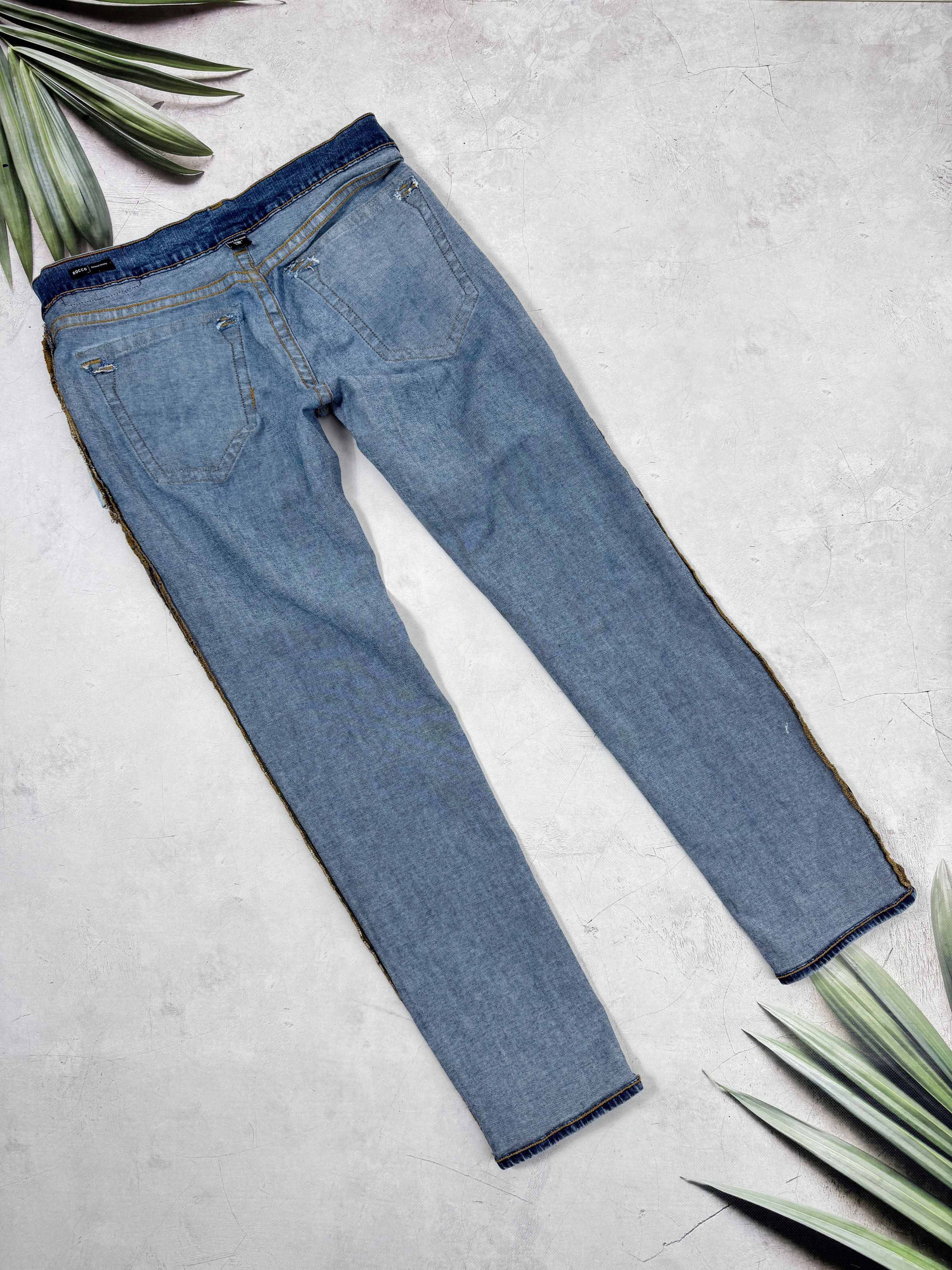 True Religion True Religion Rocco Flap Skinny Jeans Pants Relaxed Denim Size US 34 / EU 50 - 16 Thumbnail
