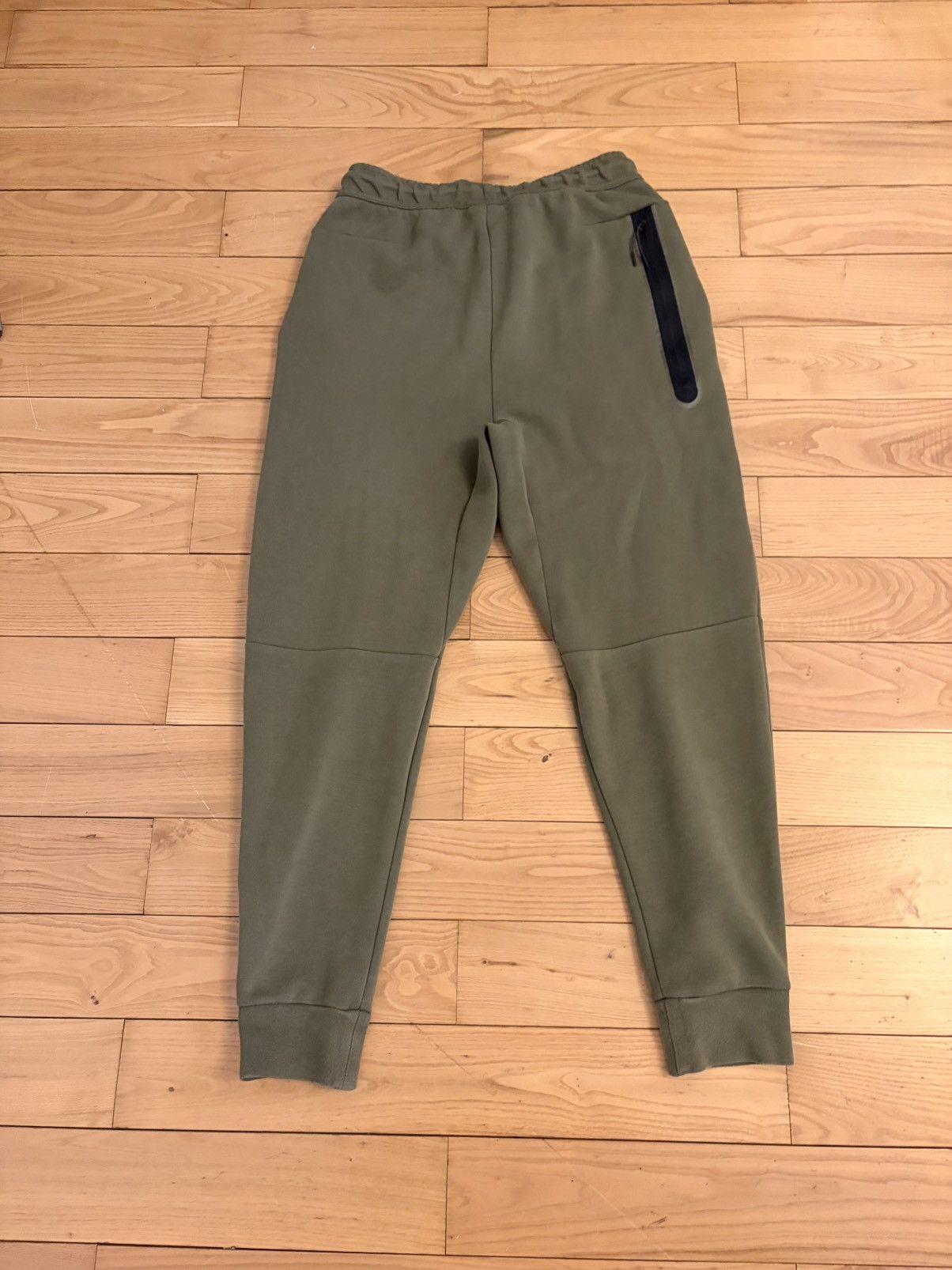 Nike Nike Tech Fleece bottoms olive - khaki Size US 28 / EU 44 - 2 Thumbnail