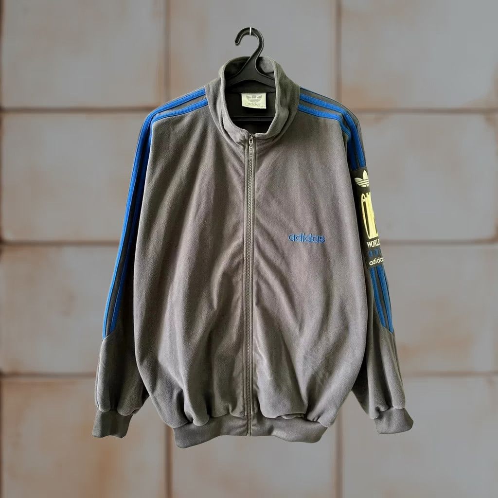 Adidas × Vintage ADIDAS vintage short sleeve jacket mens | Multi