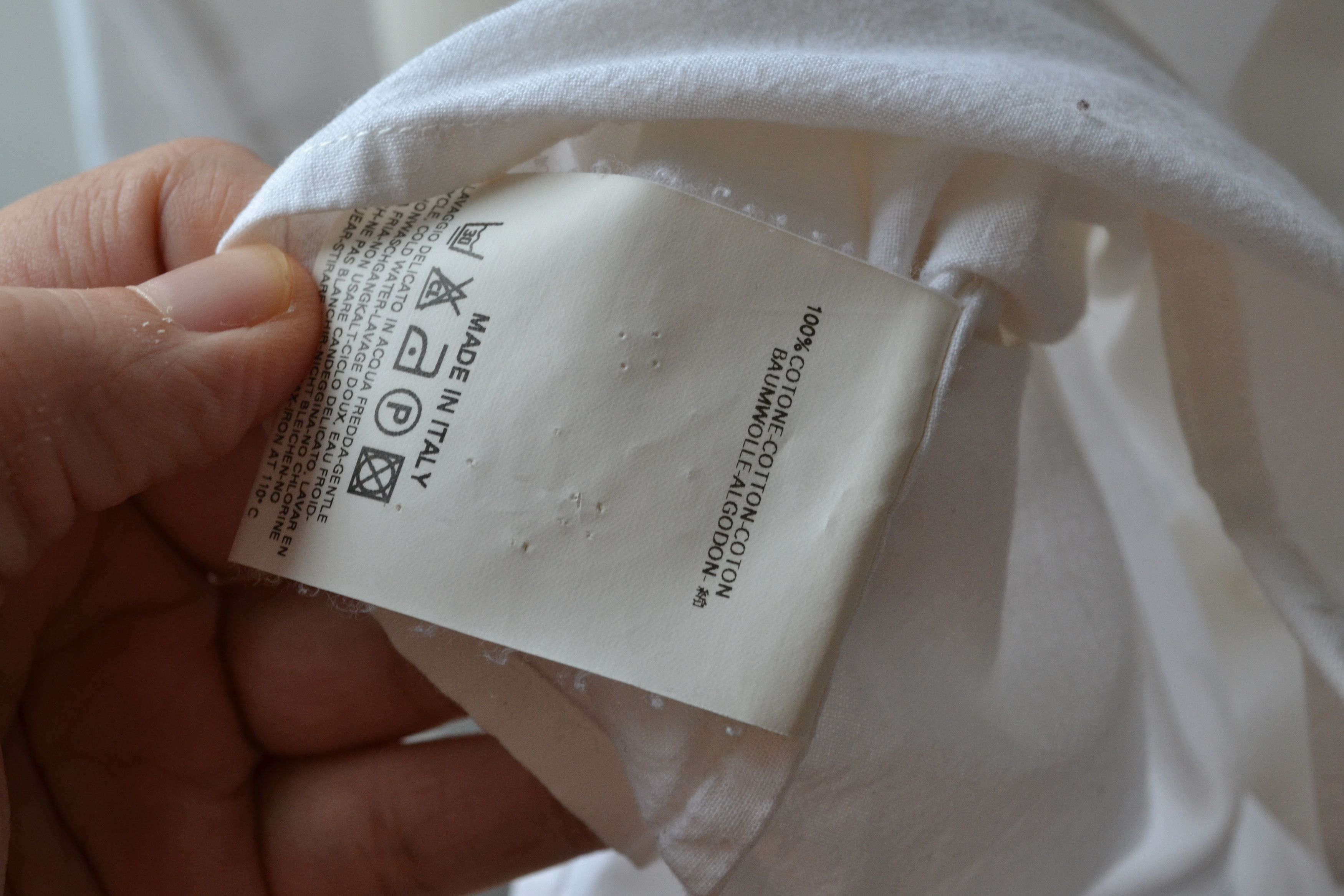 Maison Margiela Maison Margiela Shirt Long Sleeve VIntage F/W2002 White Size US L / EU 52-54 / 3 - 5 Thumbnail