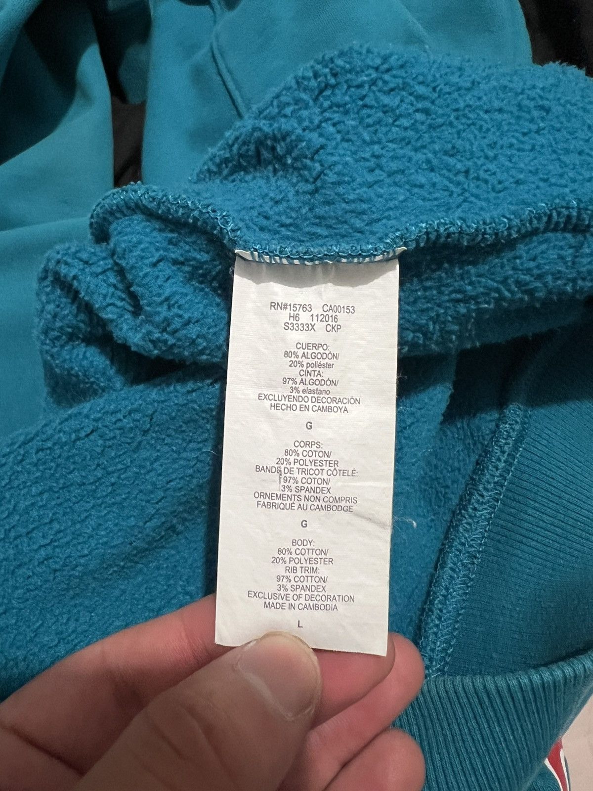 Champion × Supreme Supreme x Champion Hoodie Size US L / EU 52-54 / 3 - 5 Thumbnail