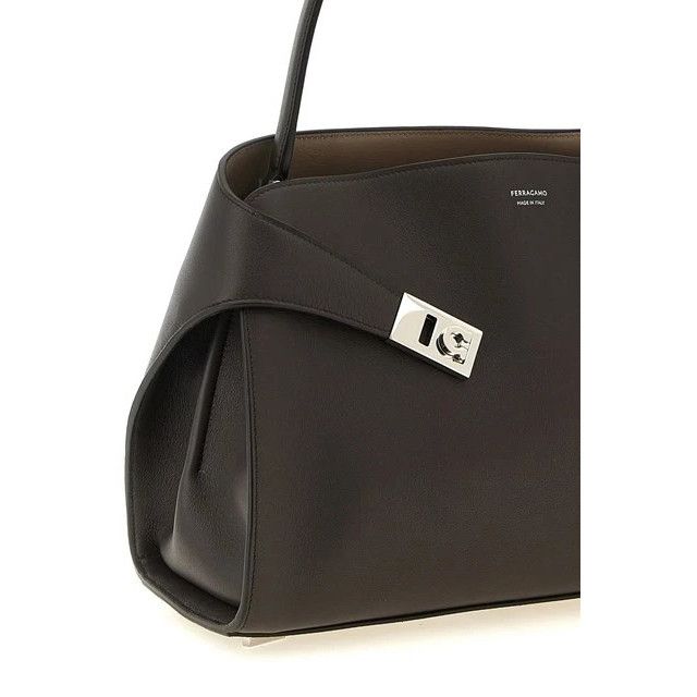 Salvatore Ferragamo FERRAGAMO Hug Soft Medium Testa Di Moro Shoulder Bag New & A Size ONE SIZE - 3 Thumbnail