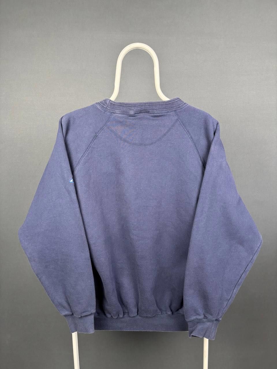 Adidas Adidas Sweatshirt Size M Blue Big Logo Vintage Size US M / EU 48-50 / 2 - 4 Thumbnail