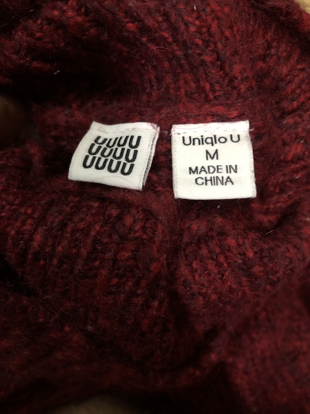 Japanese Brand × Lemaire Uniqlo U by Lemaire Knit Cropped Turtle neck Pullover Size S / US 4 / IT 40 - 3 Thumbnail