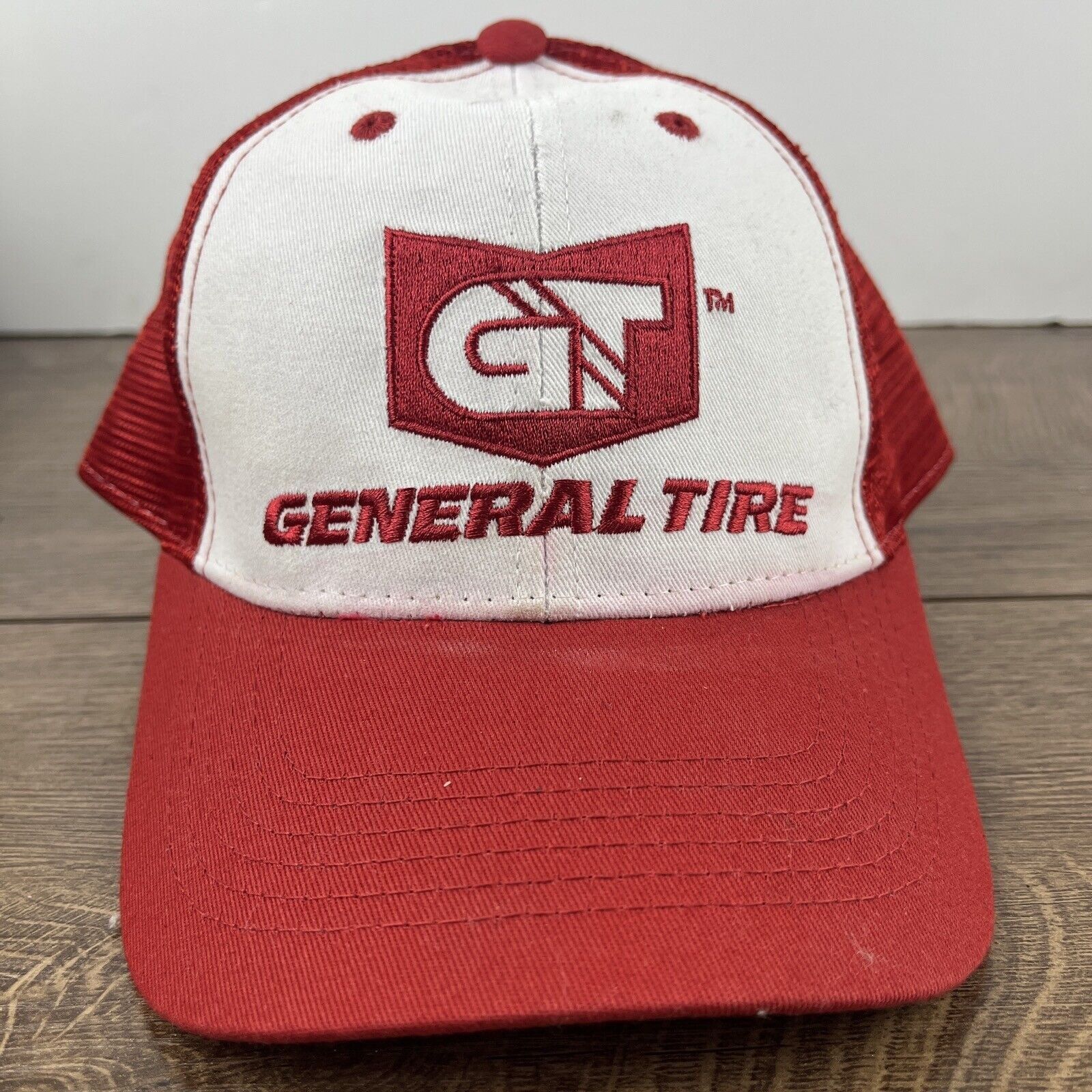 Other General Tire Hat GT Red Hat Adjustable Adult Size Hat Red Ca Size ONE SIZE - 4 Thumbnail