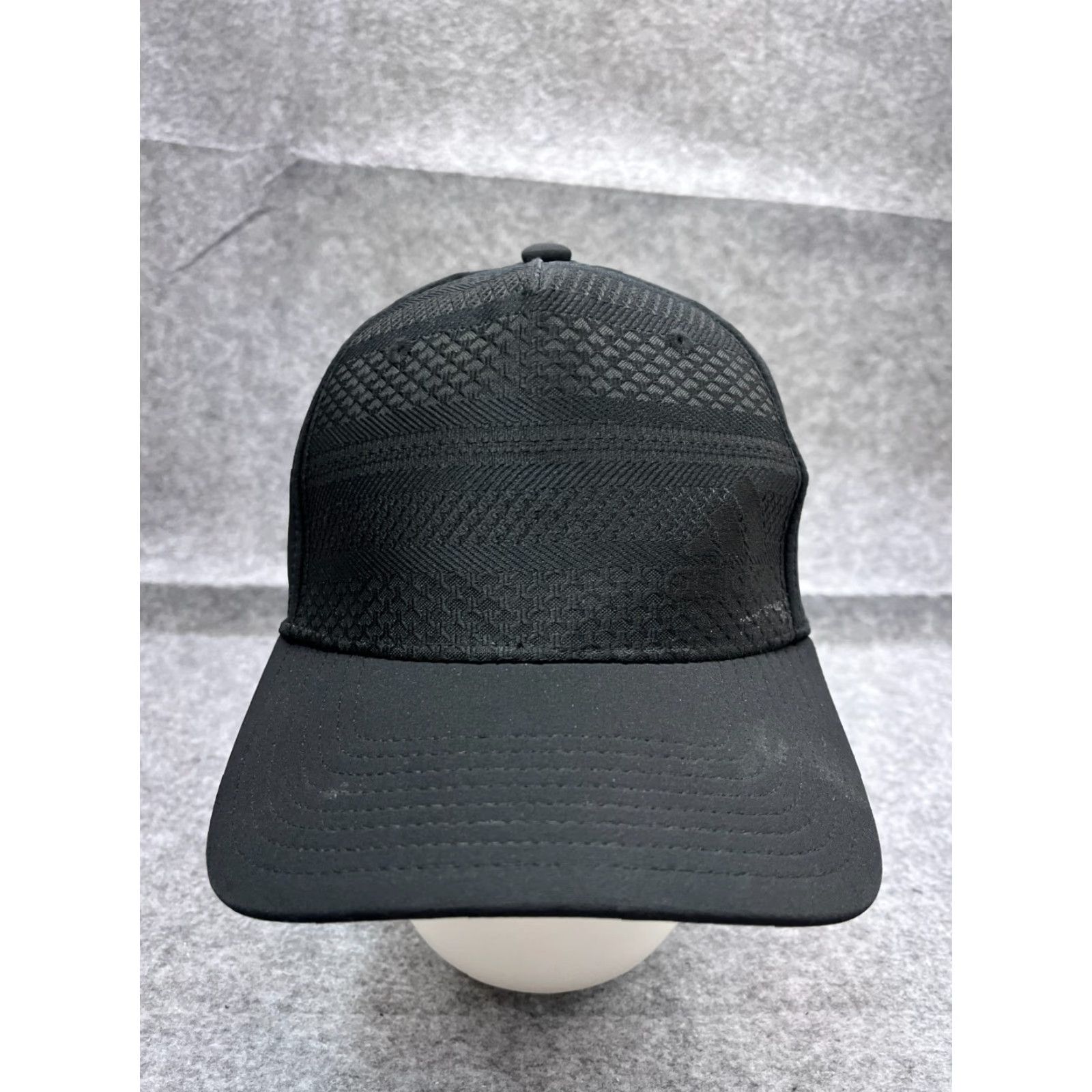 Adidas Adidas Hat Cap Fitted Adult Medium Black Geometric Poly Blend Golf Climalite Mens Cap Hat Geometric Golf Hat Adidas Cap Medium Black Mens Size ONE SIZE - 2 Thumbnail