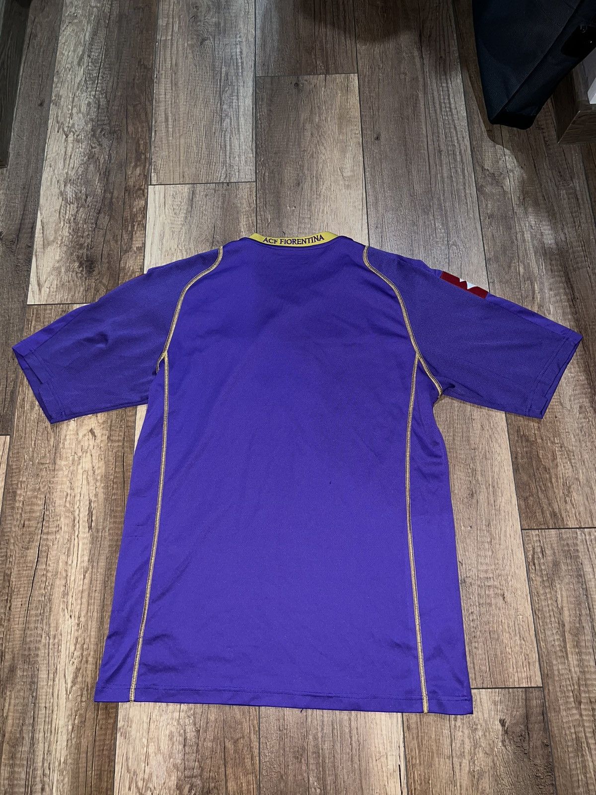 Lotto Sport Lotto AC Fiorentina 2008 - 2009 Short Sleeve Football Jersey Size US L / EU 52-54 / 3 - 6 Thumbnail