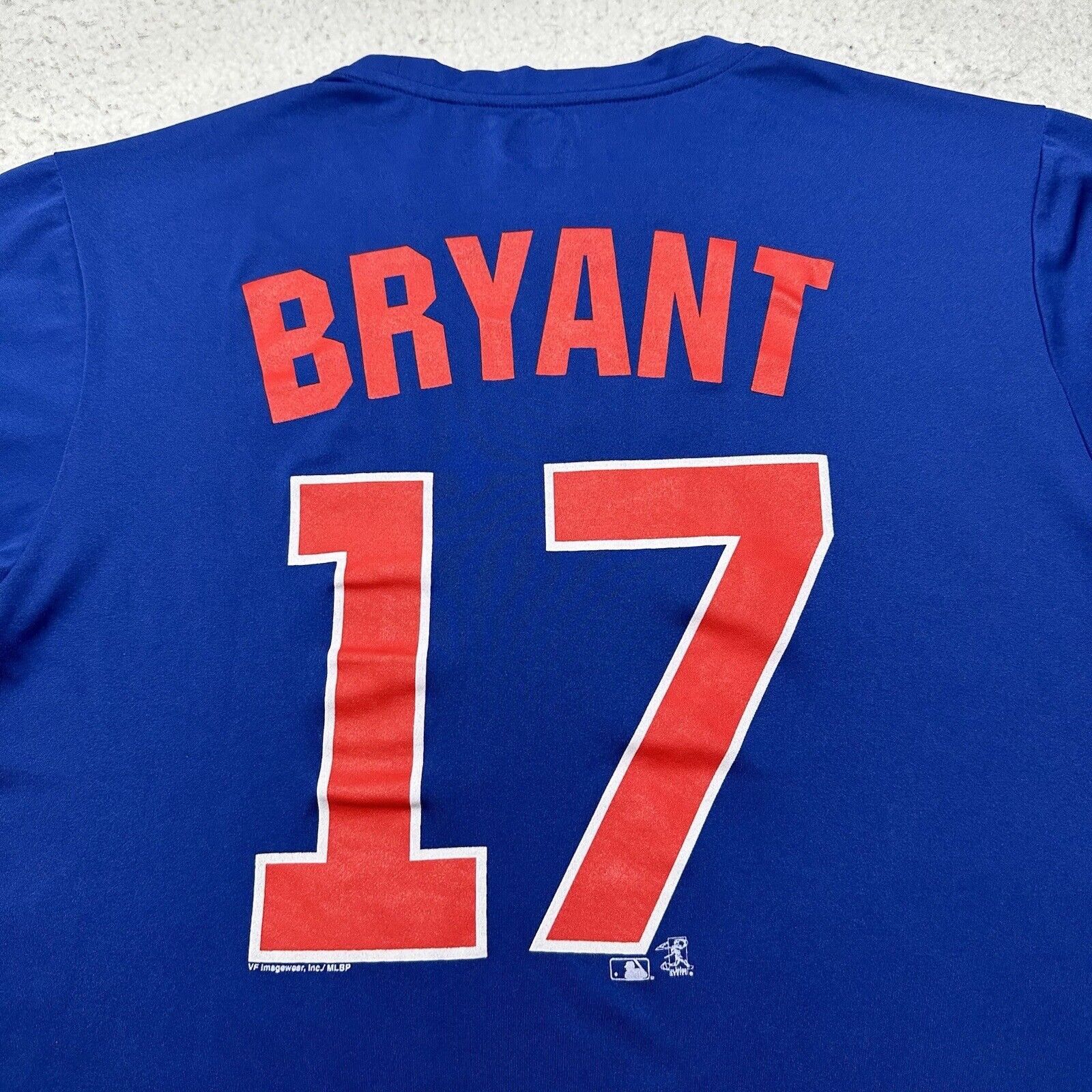 MLB MLB Chicago Cubs Medium Blue Baseball #17 Bryant T Shirt Size US M / EU 48-50 / 2 - 10 Thumbnail