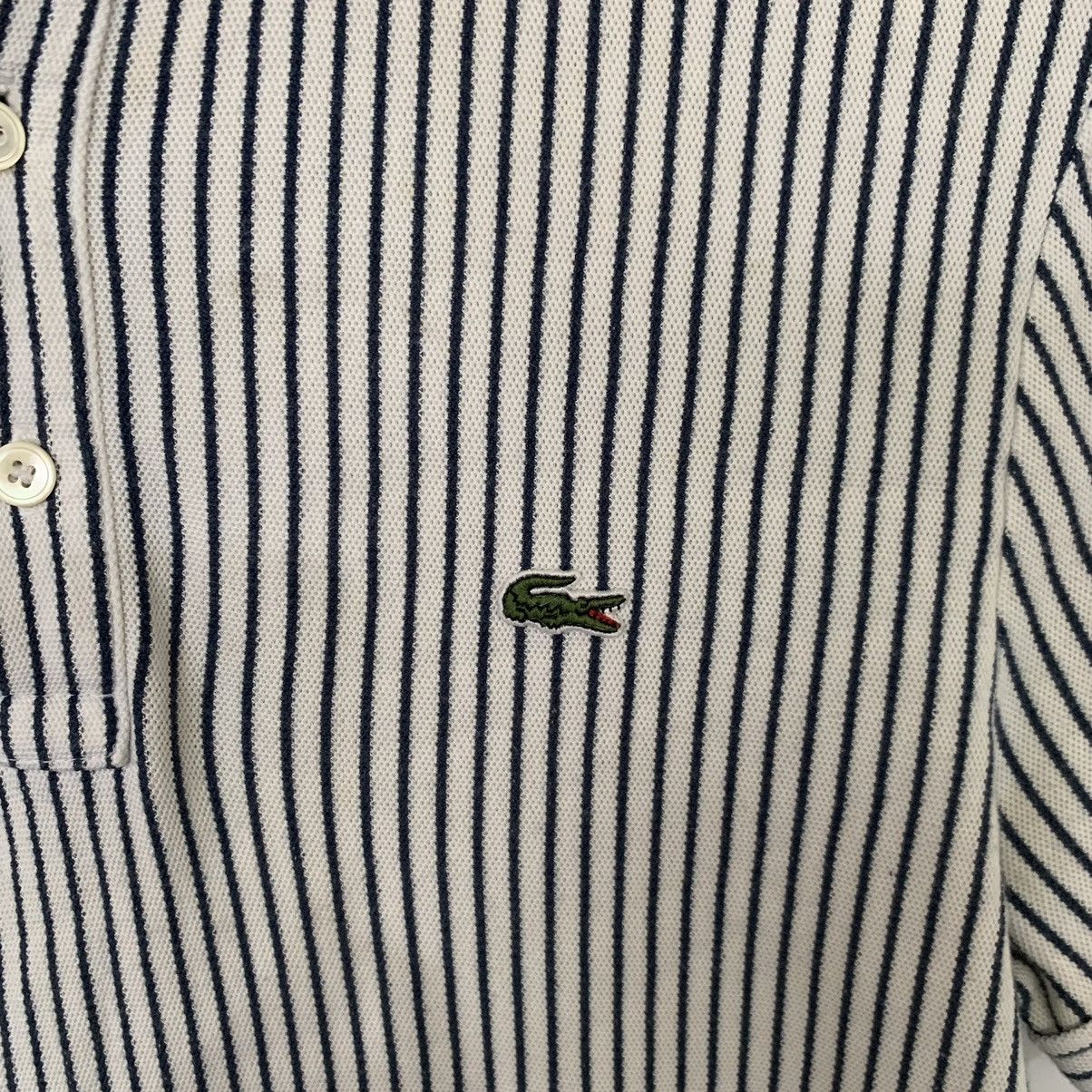 Lacoste × Vintage Vintage Lacoste Polo Rare Stripe Design Shirt Size US S / EU 44-46 / 1 - 6 Thumbnail