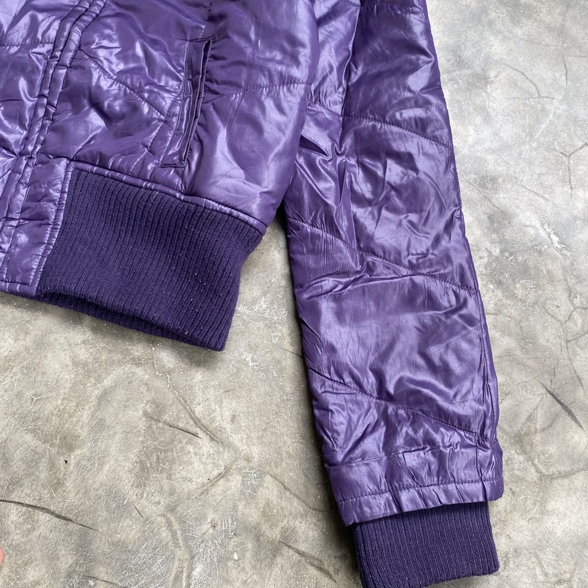 If Six Was Nine 2000s Blue Strive Purpel Vkei Style Fur Hoodie Jacket Size US M / EU 48-50 / 2 - 5 Thumbnail