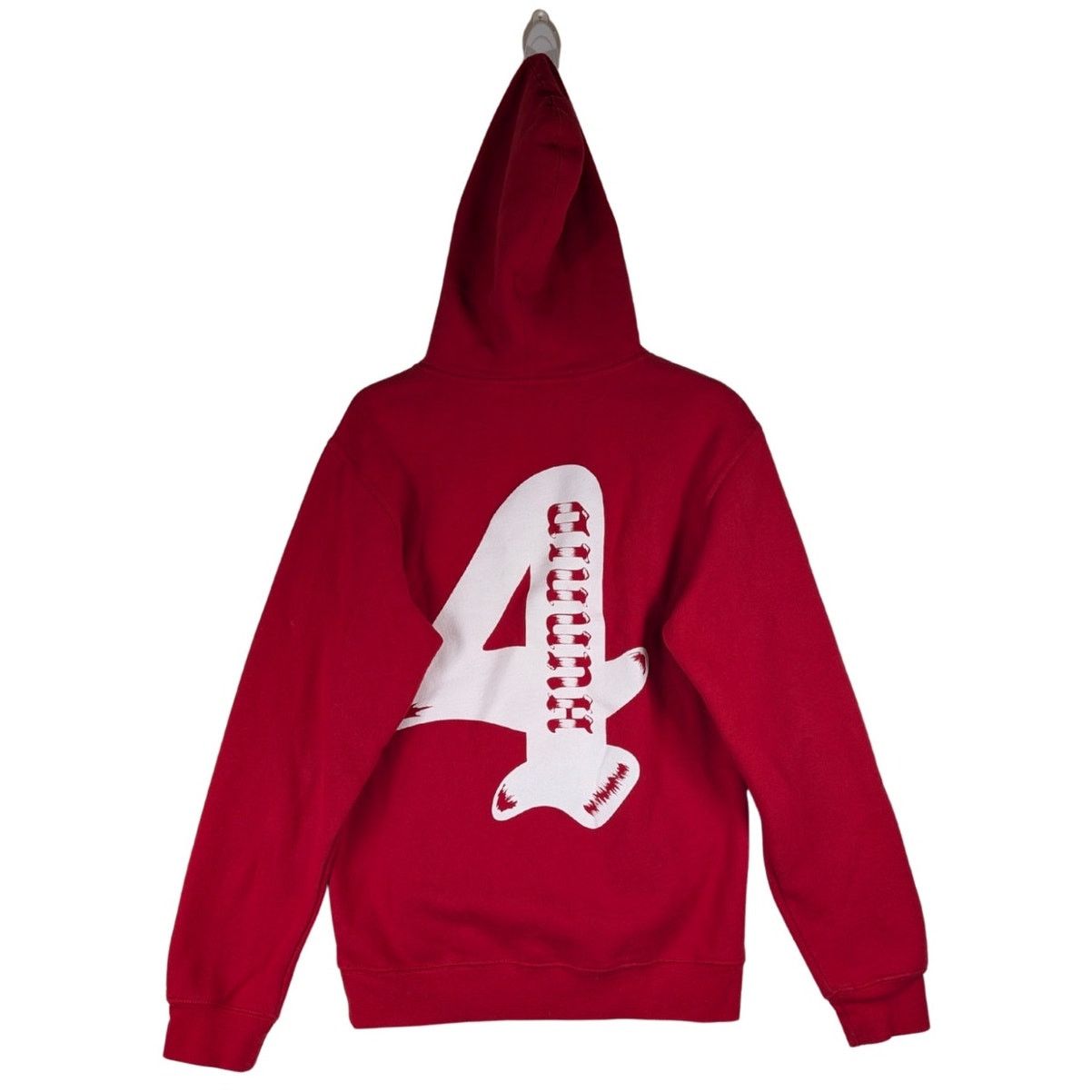 4HUNNID 4Hunnid Red Hoodie YG Graphic Pullover Size Small S USED Size US S / EU 44-46 / 1 - 3 Thumbnail