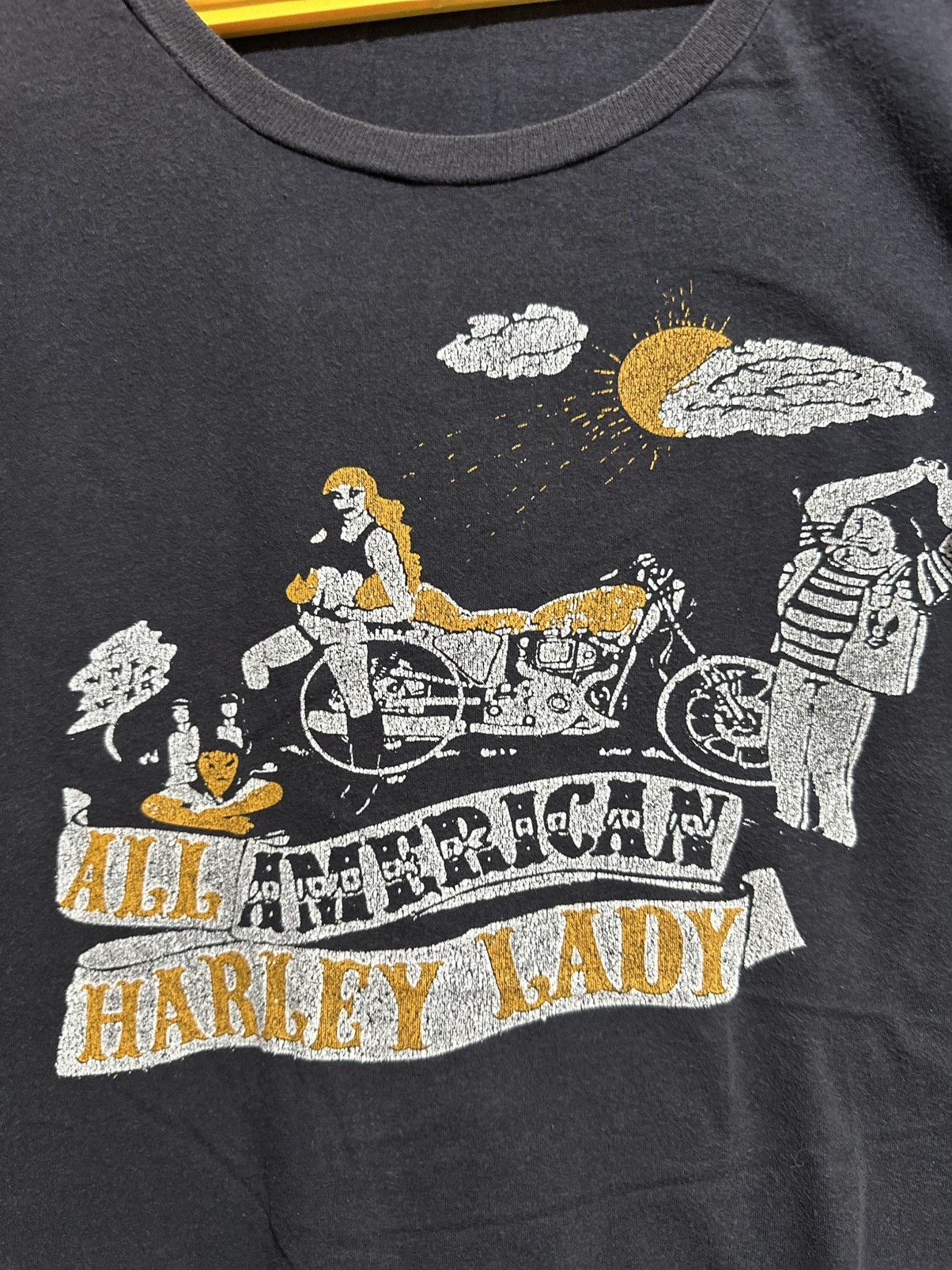 Harley Davidson × Vintage Vintage Harley-Davidson Of Sarasota Florida Faded Tee Size US S / EU 44-46 / 1 - 3 Thumbnail