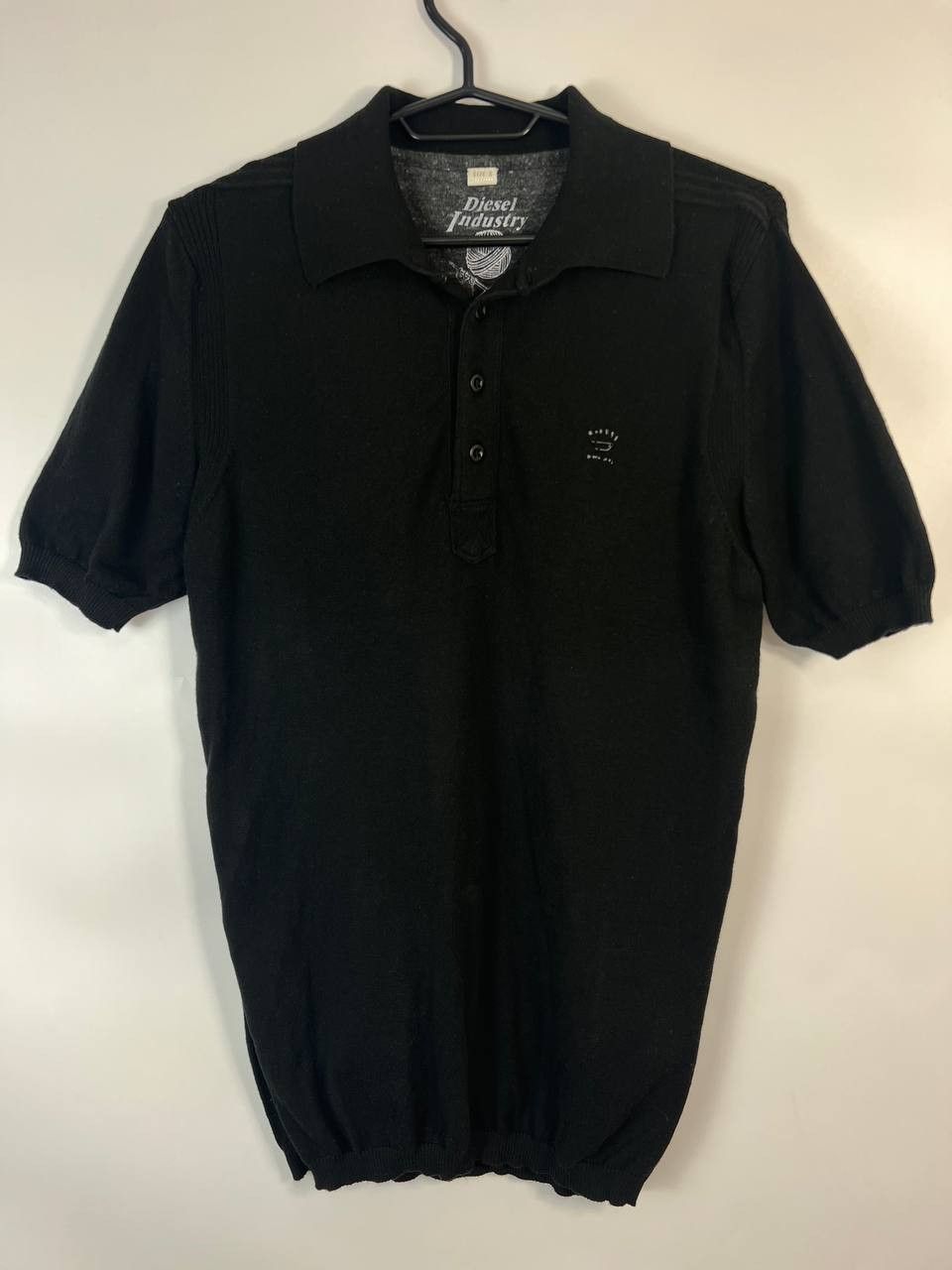 Diesel DIESEL INDUSTRY KNIT POLO SHIRT BLACK SIZE S Size US S / EU 44-46 / 1 - 1 Thumbnail