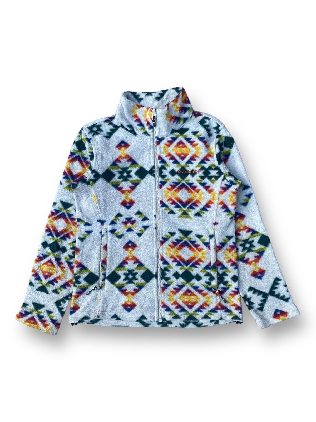 Vintage Columbia Aztec Fleece Synchilla Navajo Jacket Unisex