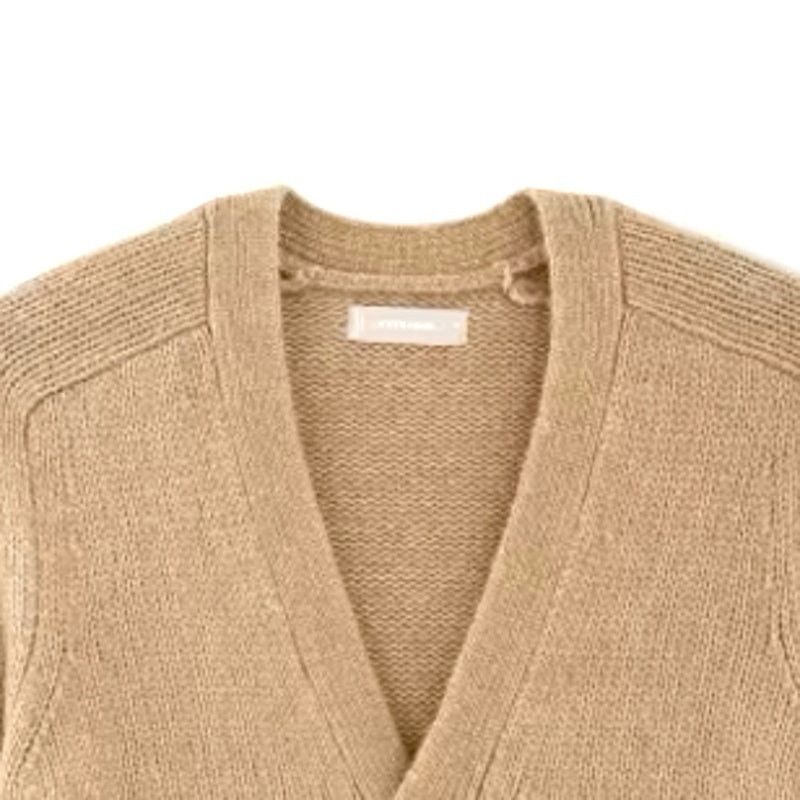 Everlane Everlane Wool Alpaca Brown Sweater Cardigan | Size XL Size XL / US 12-14 / IT 48-50 - 2 Thumbnail