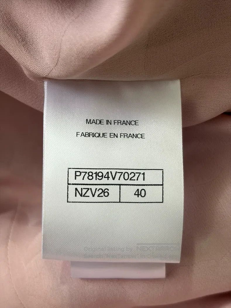 Chanel Chanel Nude pink waffle jacket Size S / US 4 / IT 40 - 5 Thumbnail