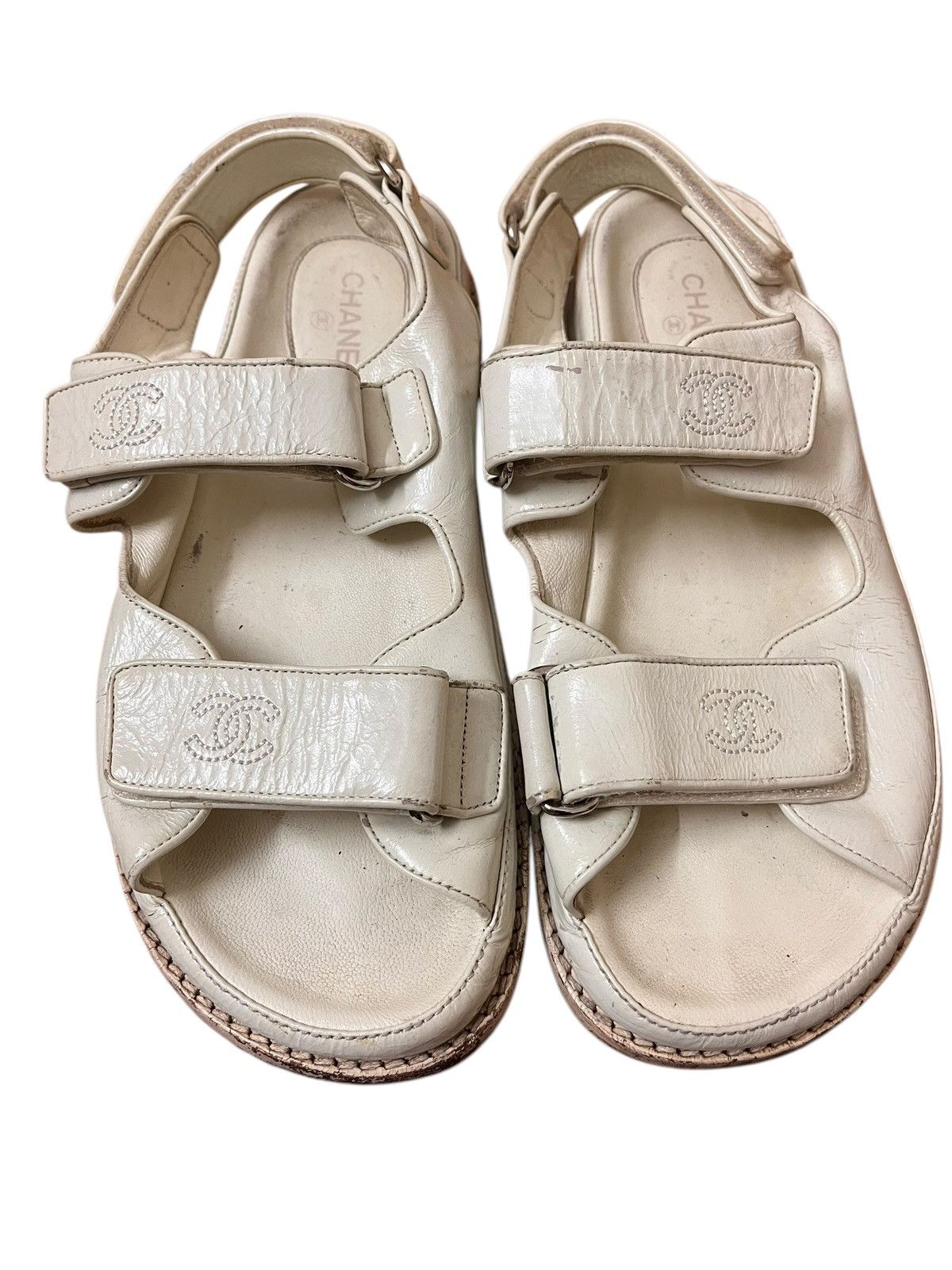Chanel Chanel Dad Sandals Size US 8 / IT 38 - 3 Thumbnail