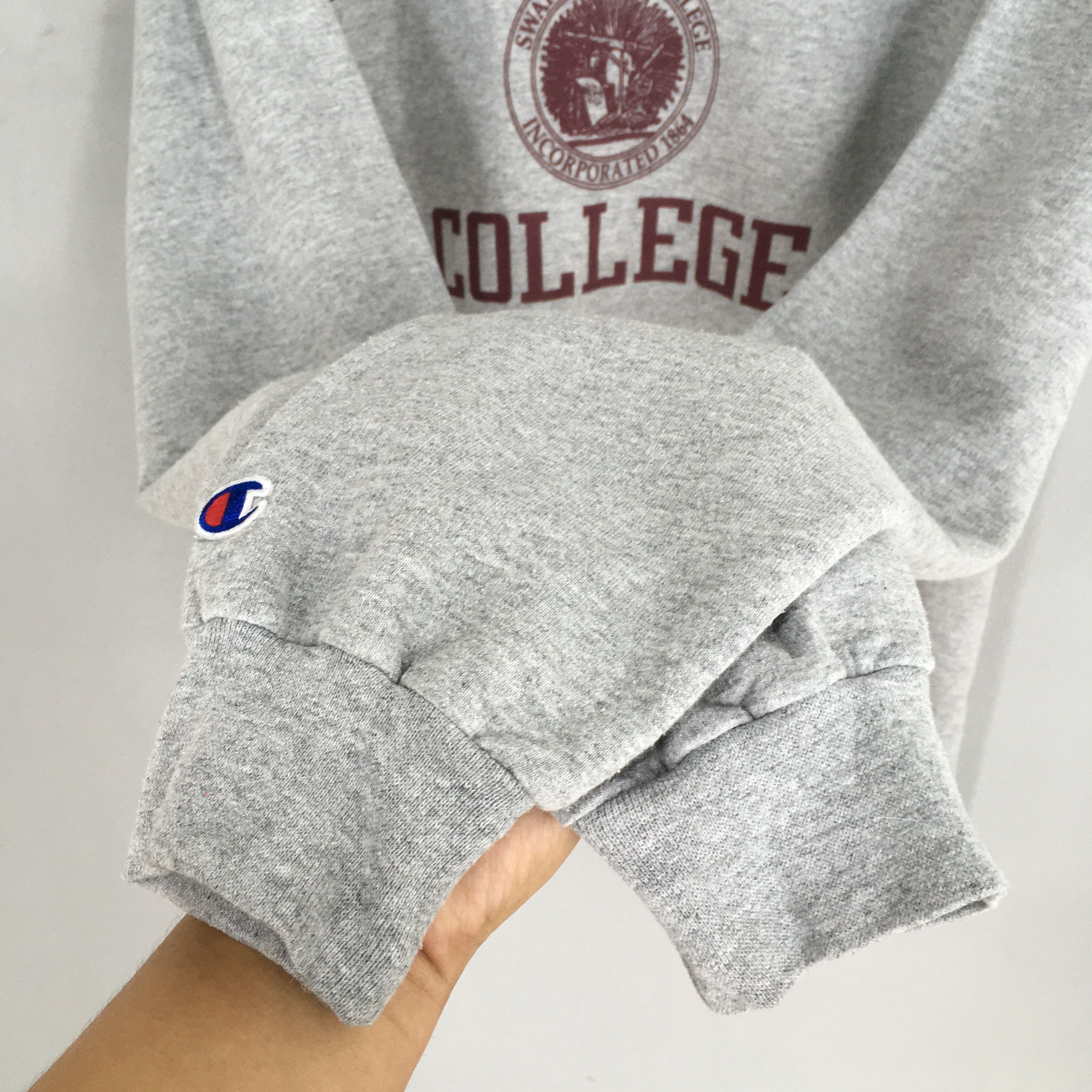 Champion × Vintage Vintage 90s Swathmore College Sweatshirt Large Size US L / EU 52-54 / 3 - 7 Thumbnail