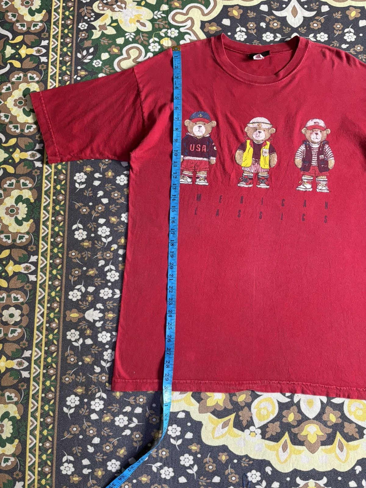 Japanese Brand × Polo Ralph Lauren × Vintage Japanese Brand CHIC Triple Bear Polo Bear Style T-Shirt Size US L / EU 52-54 / 3 - 12 Thumbnail