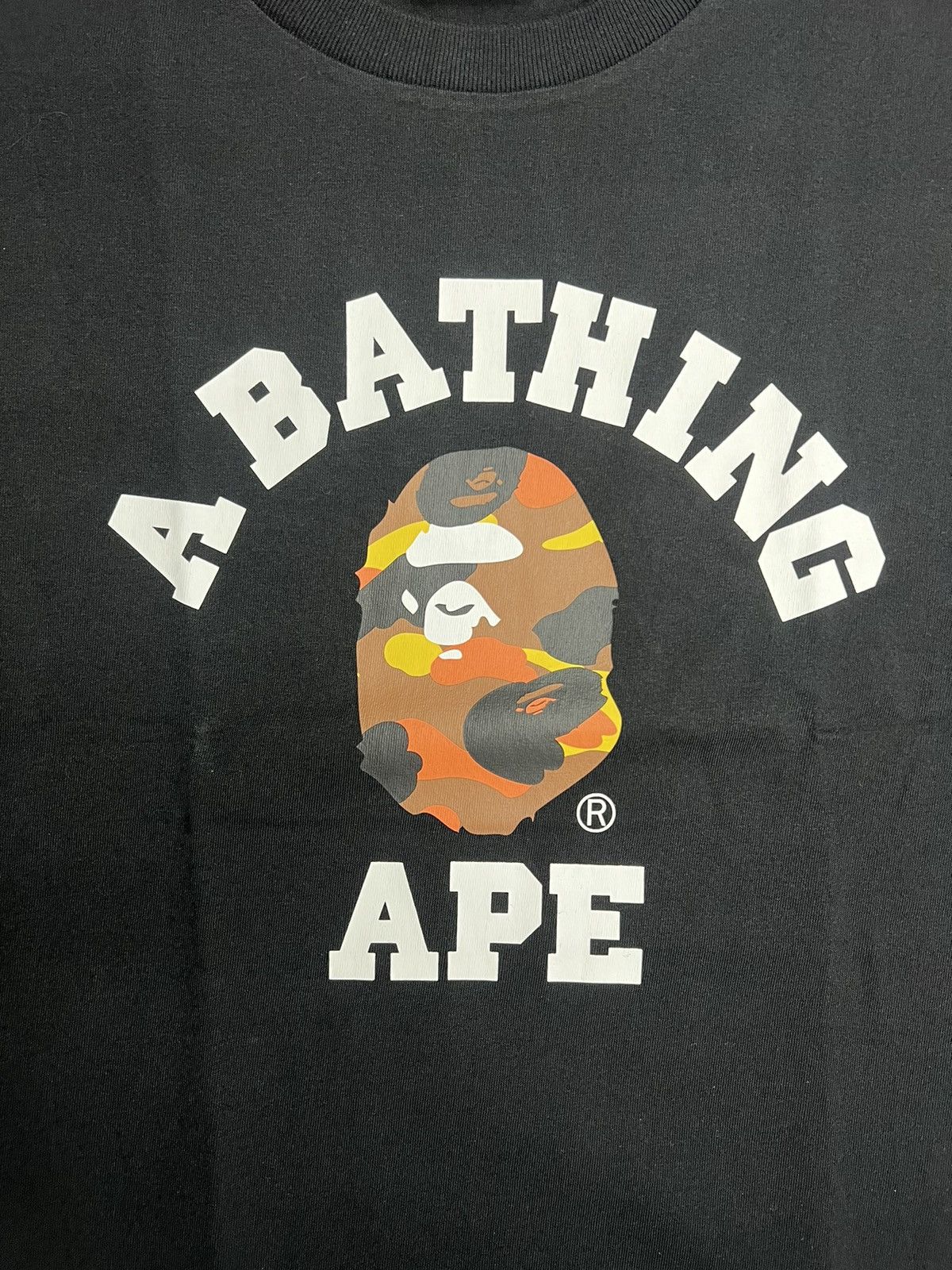 Bape Bape 1st Camo College T-Shirt Size US L / EU 52-54 / 3 - 2 Thumbnail