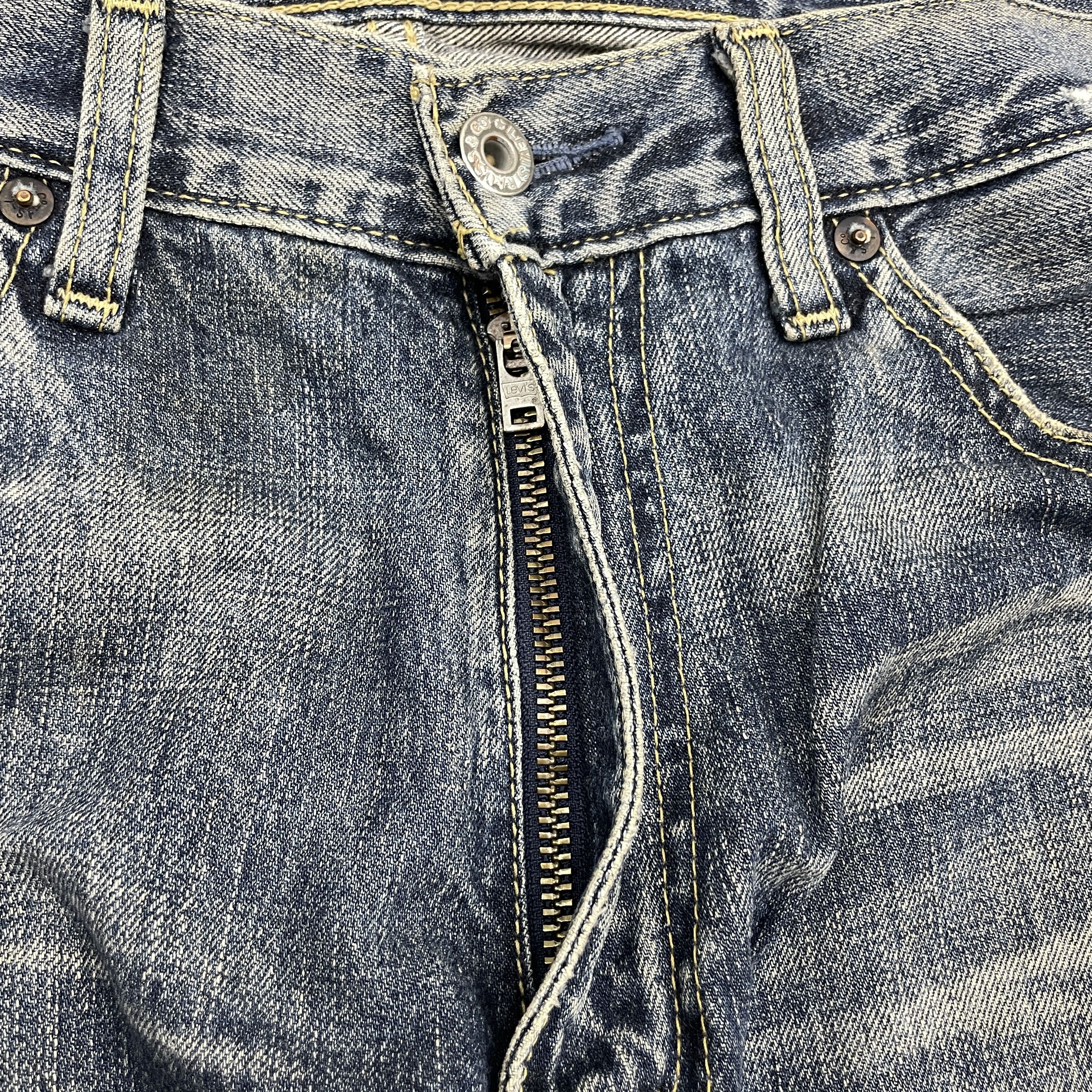 Levi's × Vintage Vintage Levi's 503 Faded Distressed Jeans-WC314 Size US 34 / EU 50 - 5 Thumbnail