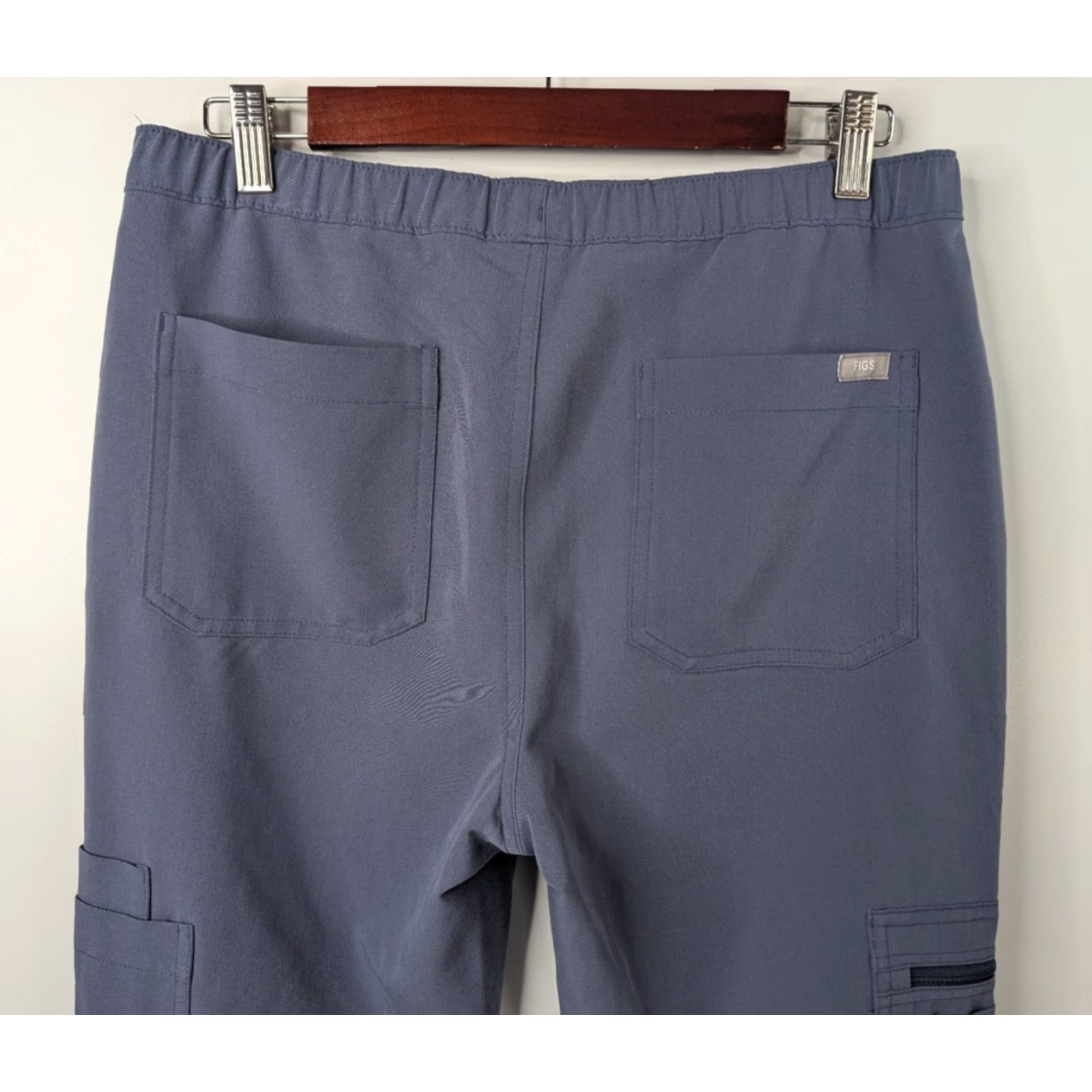 Vintage Figs Mens Cairo Cargo Scrub Pants XS Graphite Blue Medical Nurse TM3001 Size US 27 - 5 Thumbnail