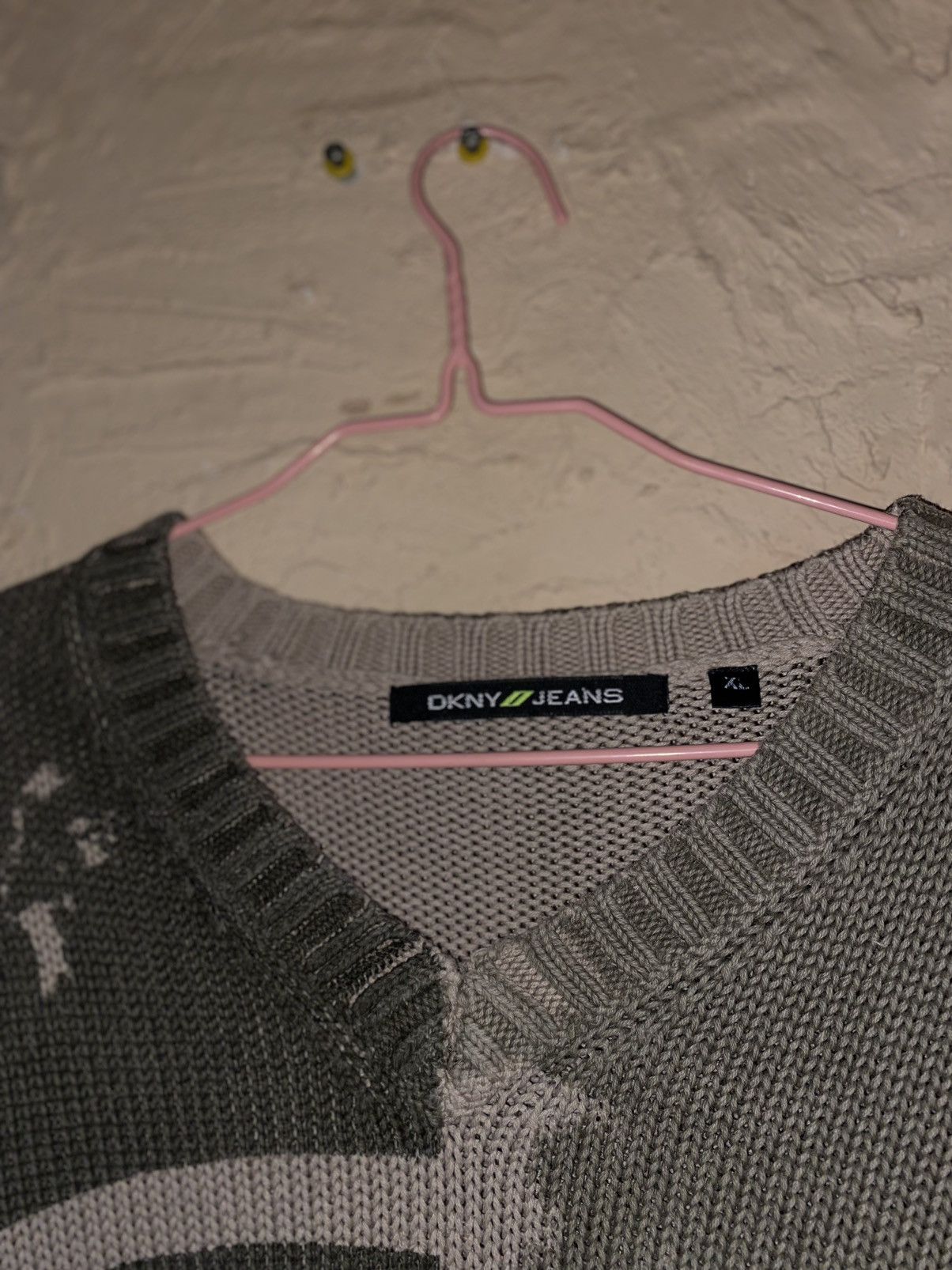 DKNY × Vintage Vintage DKNY Knit Sweater very Long sleeves Y2k Japanese KDG Size US XL / EU 56 / 4 - 5 Thumbnail