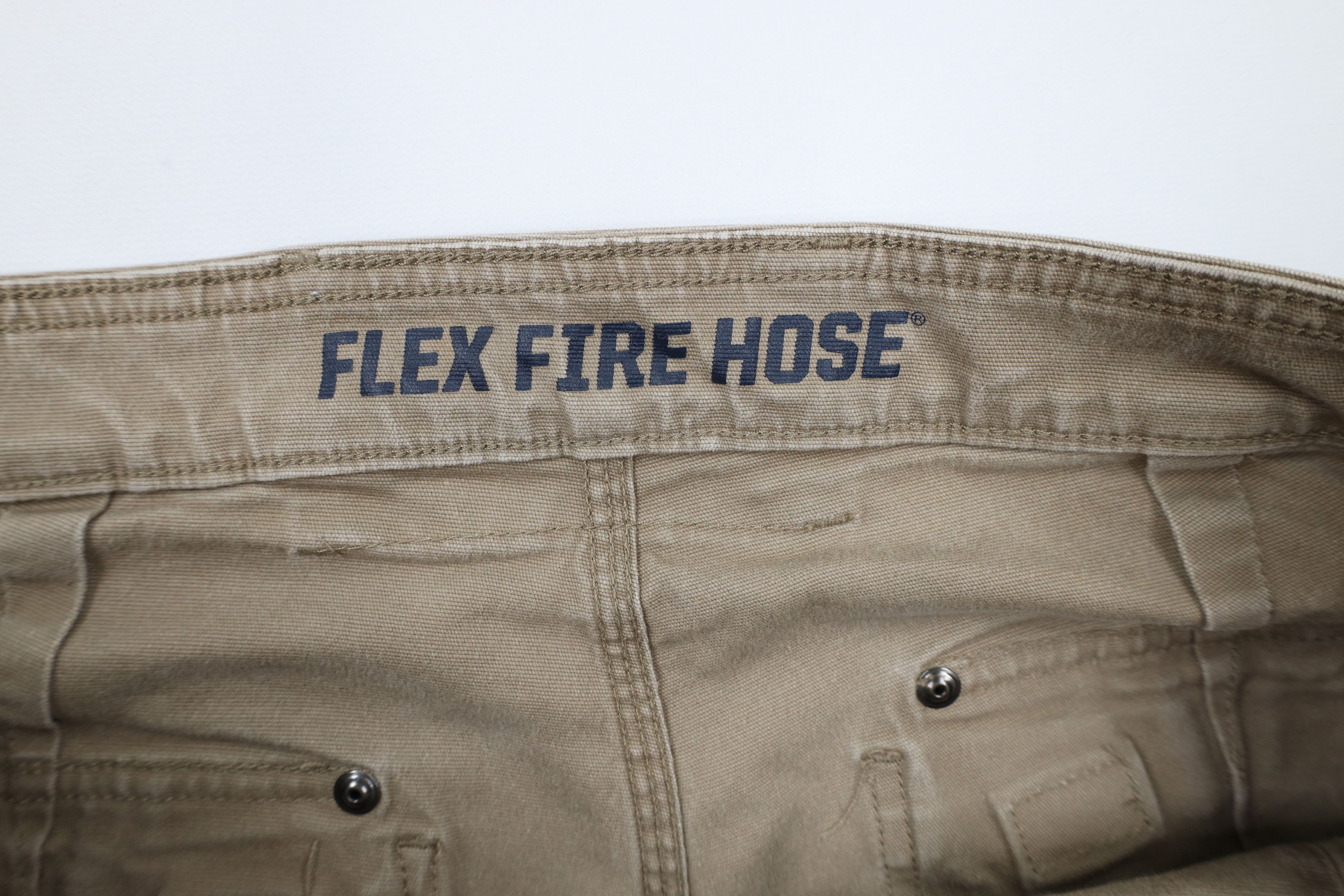 Duluth Trading Company × Vintage Duluth Trading Co Fit Faded Flex FireHose Canvas Cargo Pants Size US 34 / EU 50 - 7 Thumbnail
