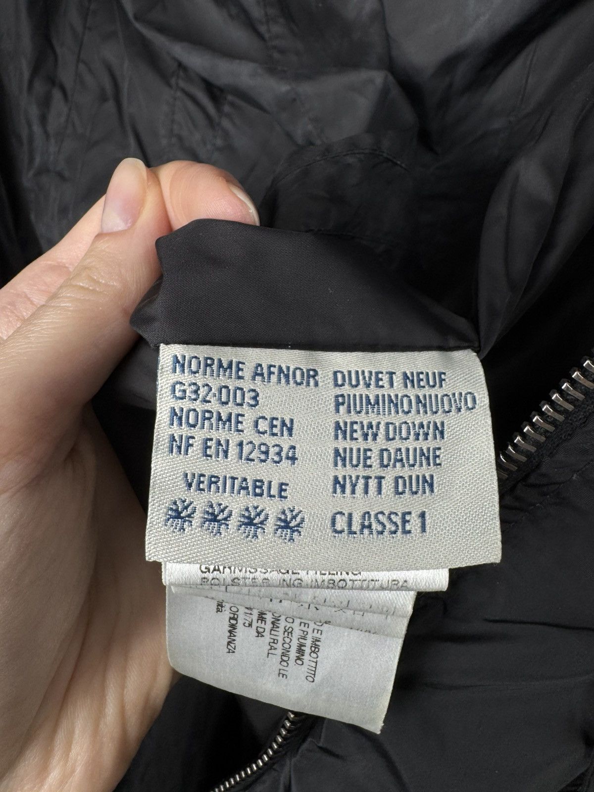 Moncler Moncler Black real fur long down jacket women’s size 0 Size XS / US 0-2 / IT 36-38 - 19 Thumbnail