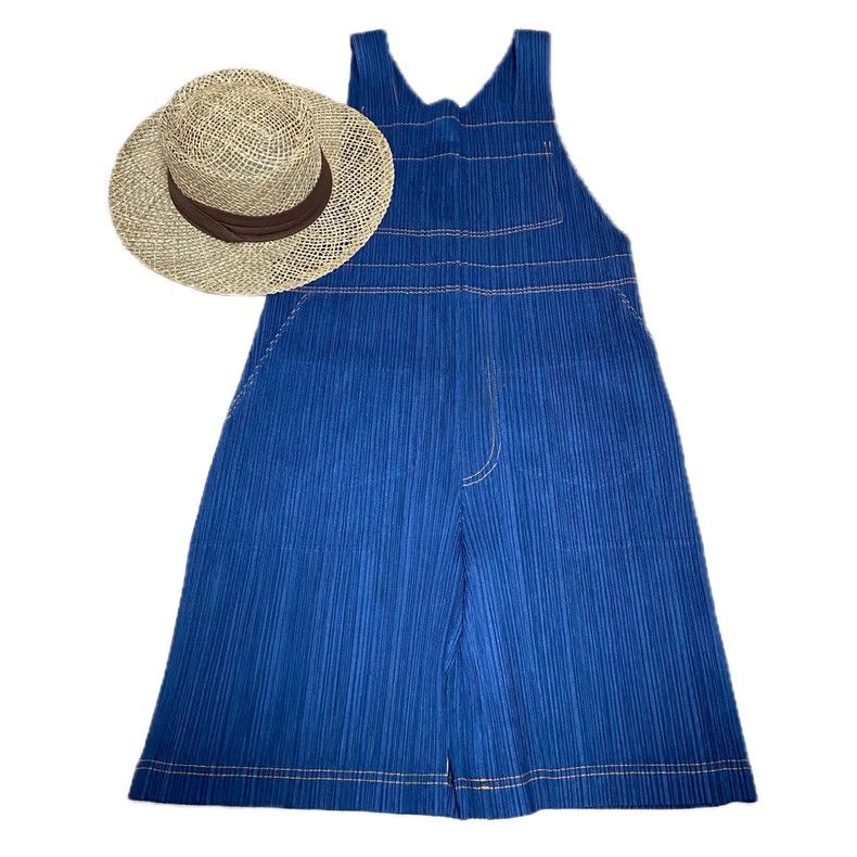 Issey Miyake Issey Miyake size:3 Blue denim imitation series dress Size S / US 4 / IT 40 - 2 Thumbnail