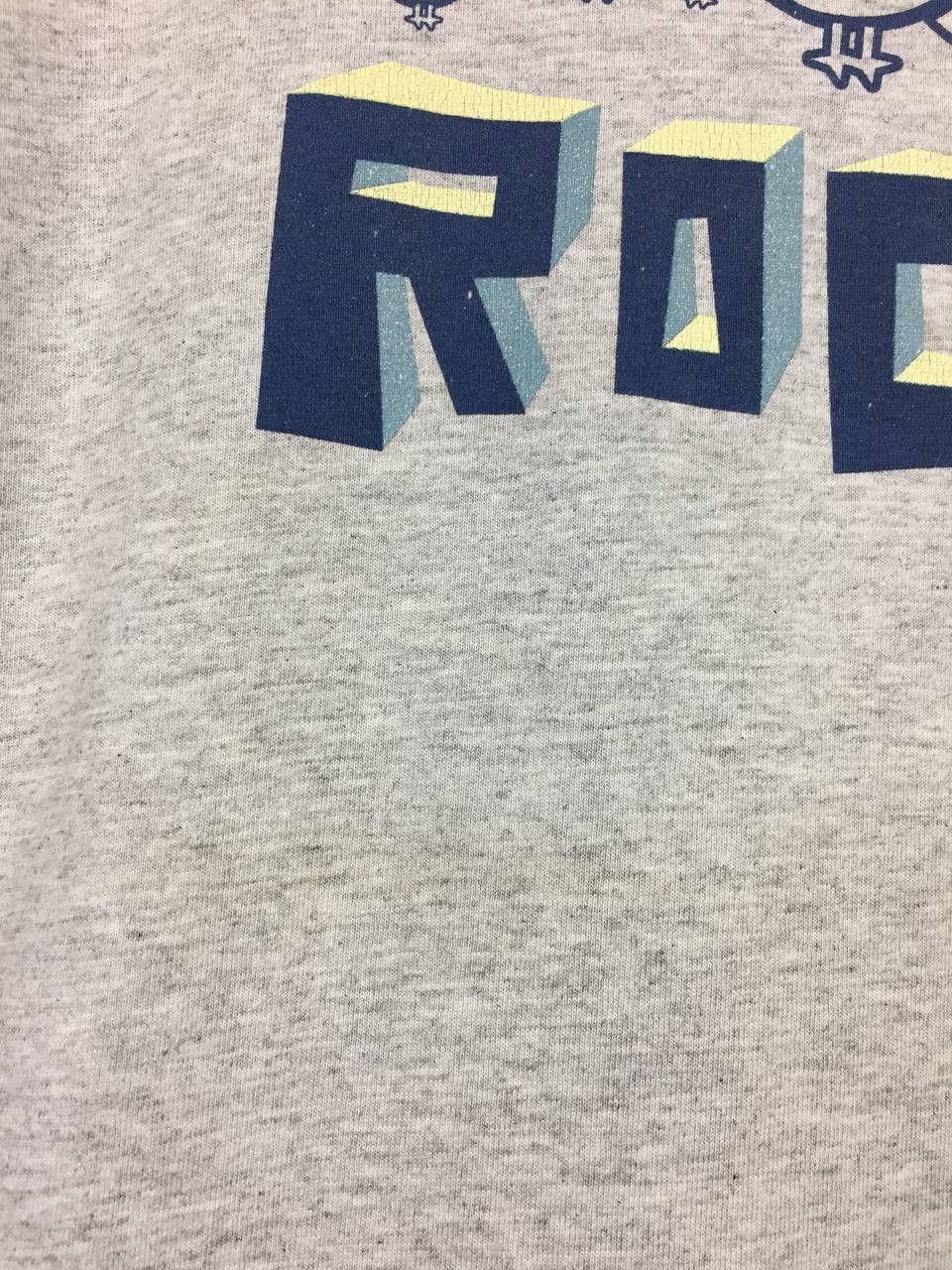 Nike Vtg 90s Distressed Nike "ROCK" Chicks Logo Spell Out Tee Size US M / EU 48-50 / 2 - 7 Thumbnail