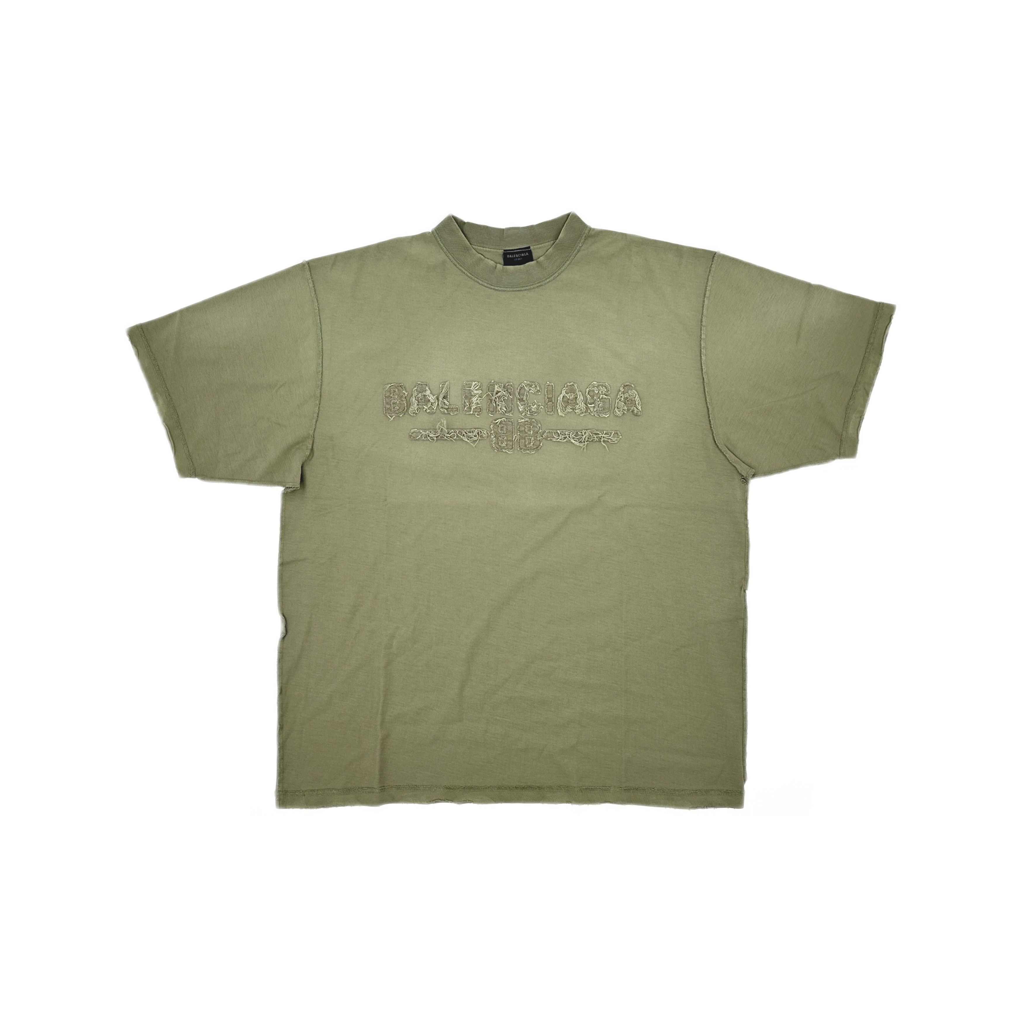 Balenciaga Balenciaga Logo T-Shirt Size L Size US L / EU 52-54 / 3 - 1 Thumbnail
