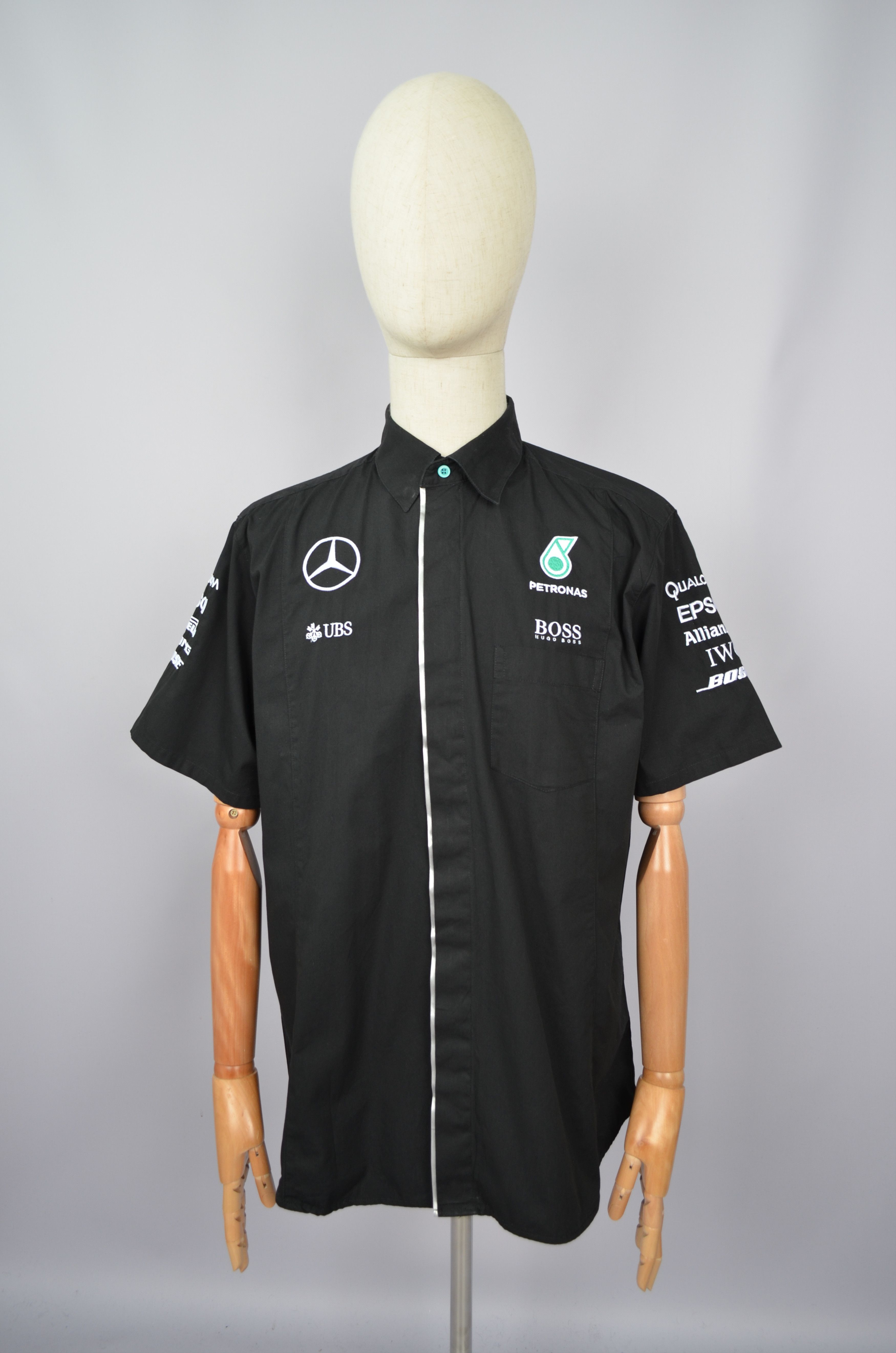 Designer × Hugo Boss × Mercedes-Benz Hugo Boss X Mercedes AMG Petronas Formula One F1 Crew Team Size US L / EU 52-54 / 3 - 2 Thumbnail