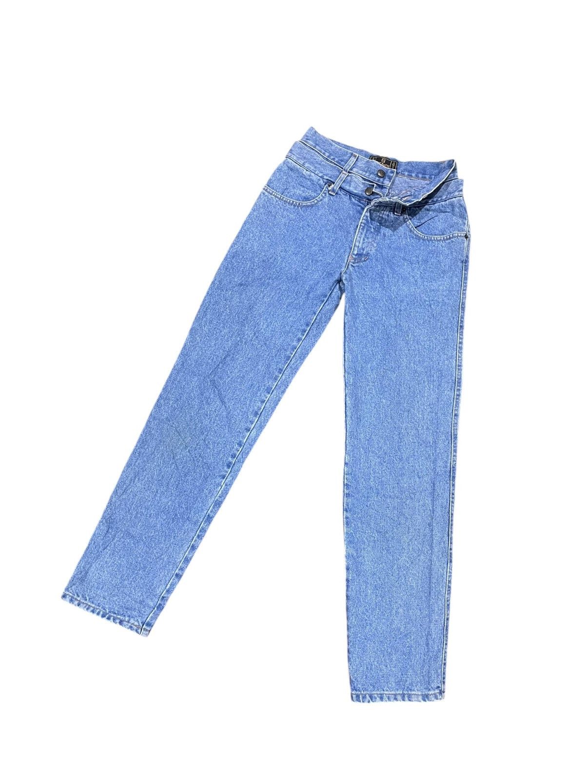 Fendi Fendi Double Waist VTG 90s Jeans Size 26" / US 2 / IT 38 - 7 Thumbnail