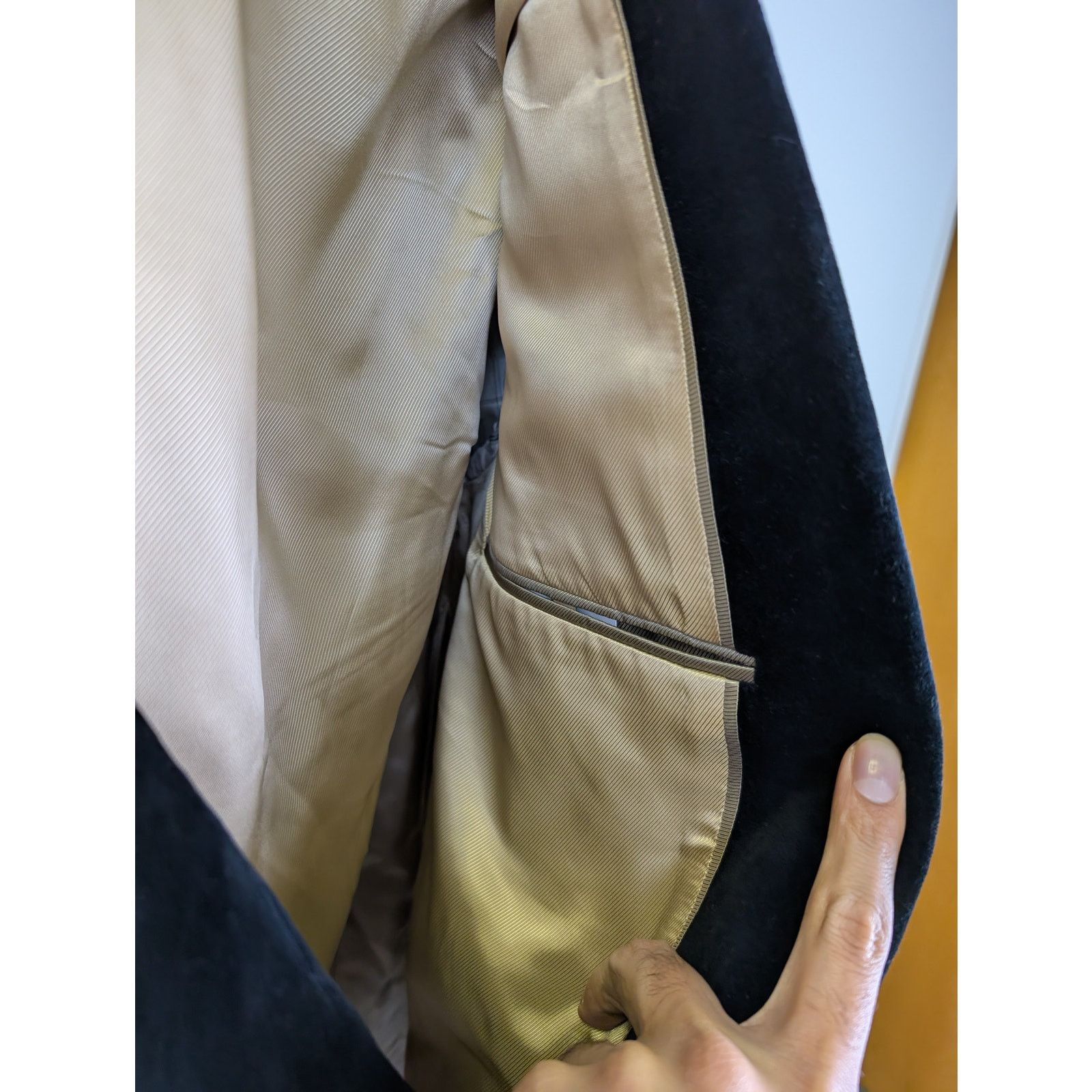 Gucci o1rshd1 GG Logo Blazer Jacket in Beige/Black Size US M / EU 48-50 / 2 - 7 Thumbnail